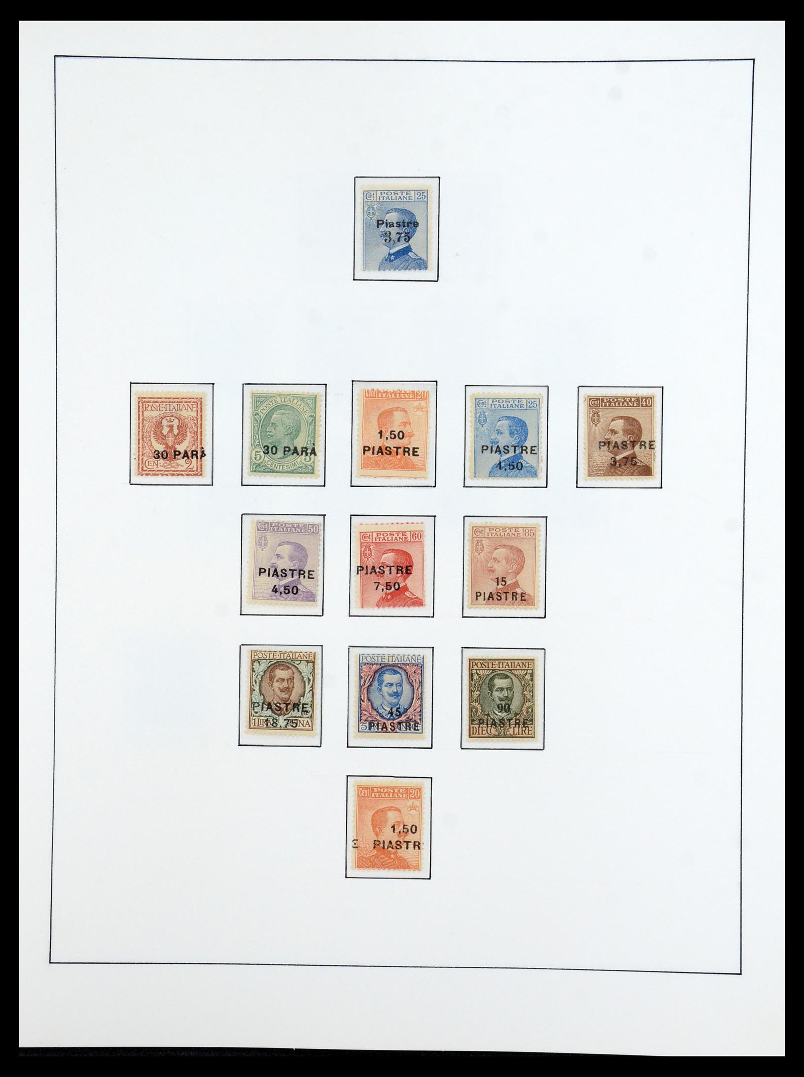 36416 027 - Postzegelverzameling 36416 Levant 1863-1918.