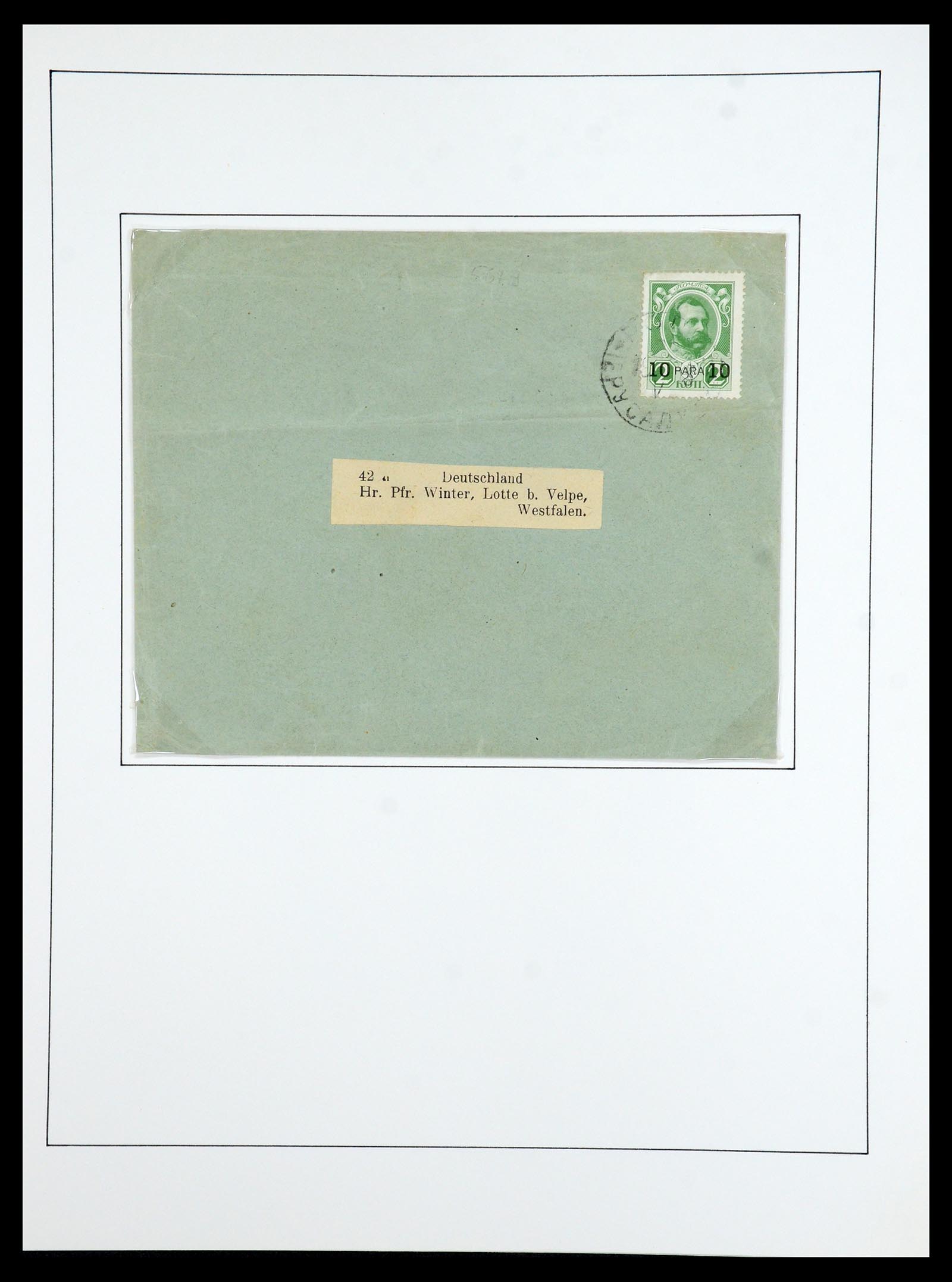 36416 042 - Postzegelverzameling 36416 Levant 1863-1918.