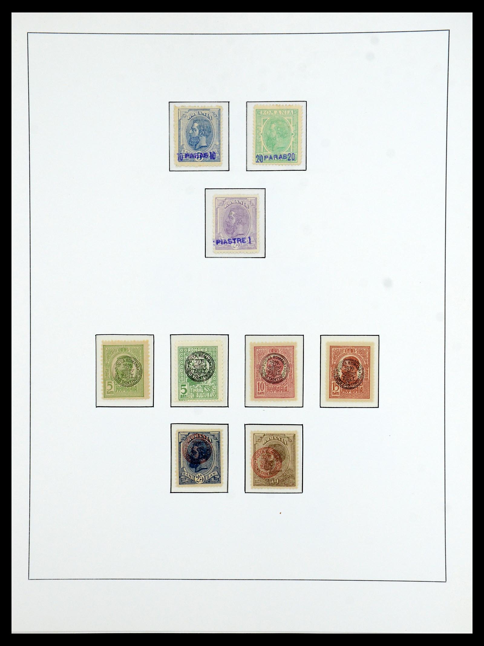 36416 049 - Postzegelverzameling 36416 Levant 1863-1918.