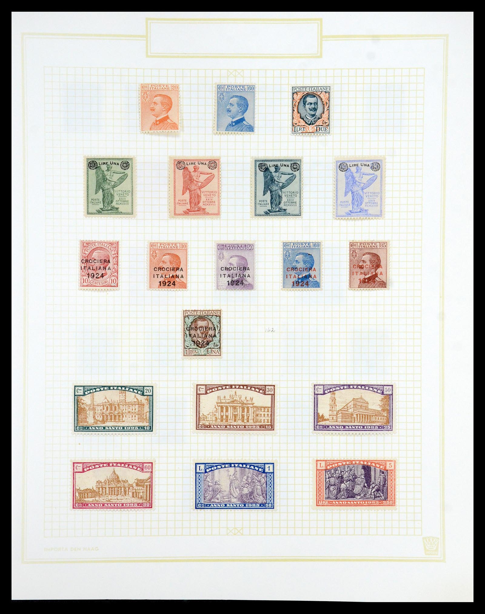36417 019 - Postzegelverzameling 36417 Italië en Staten 1850-2001.