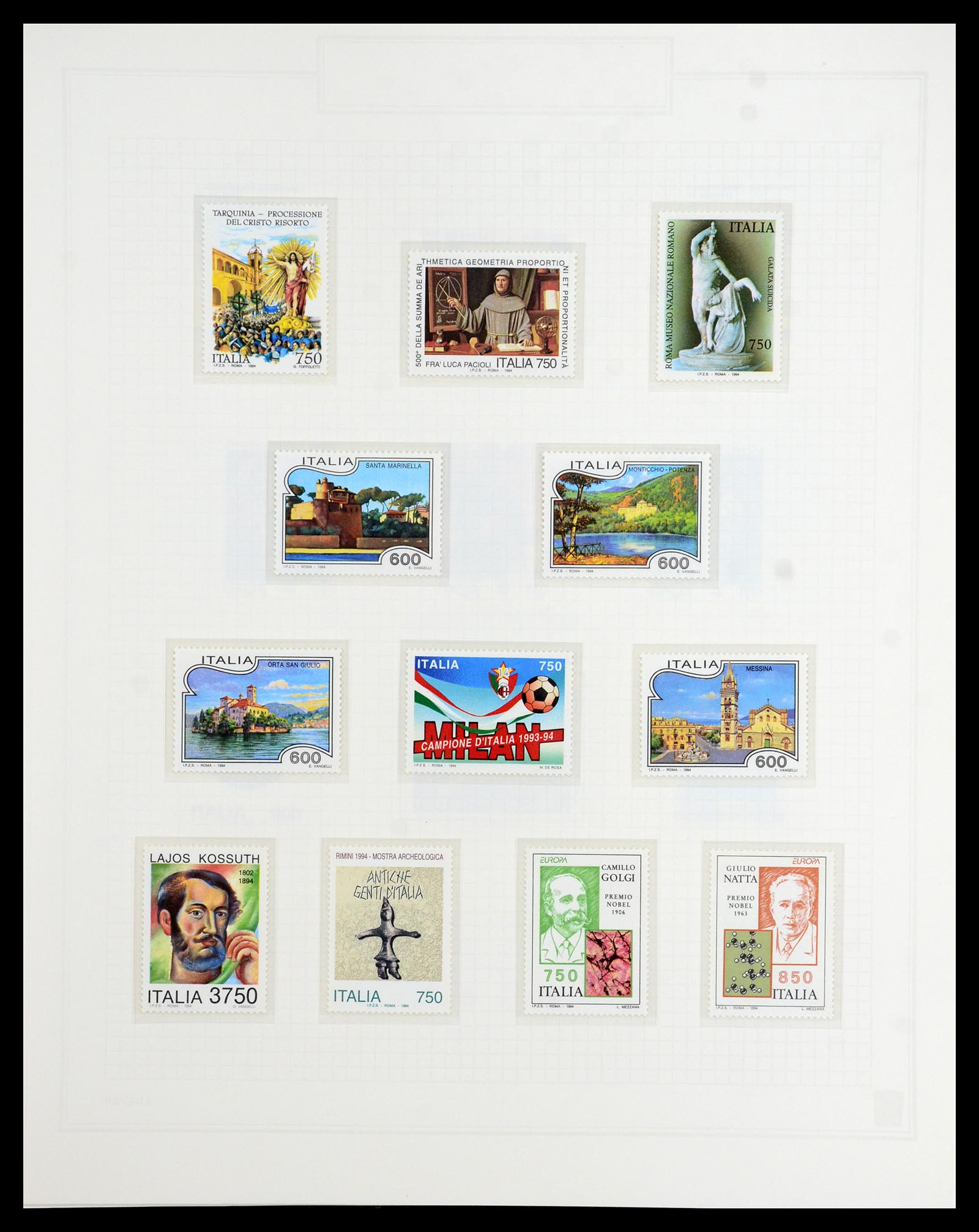 36417 226 - Postzegelverzameling 36417 Italië en Staten 1850-2001.