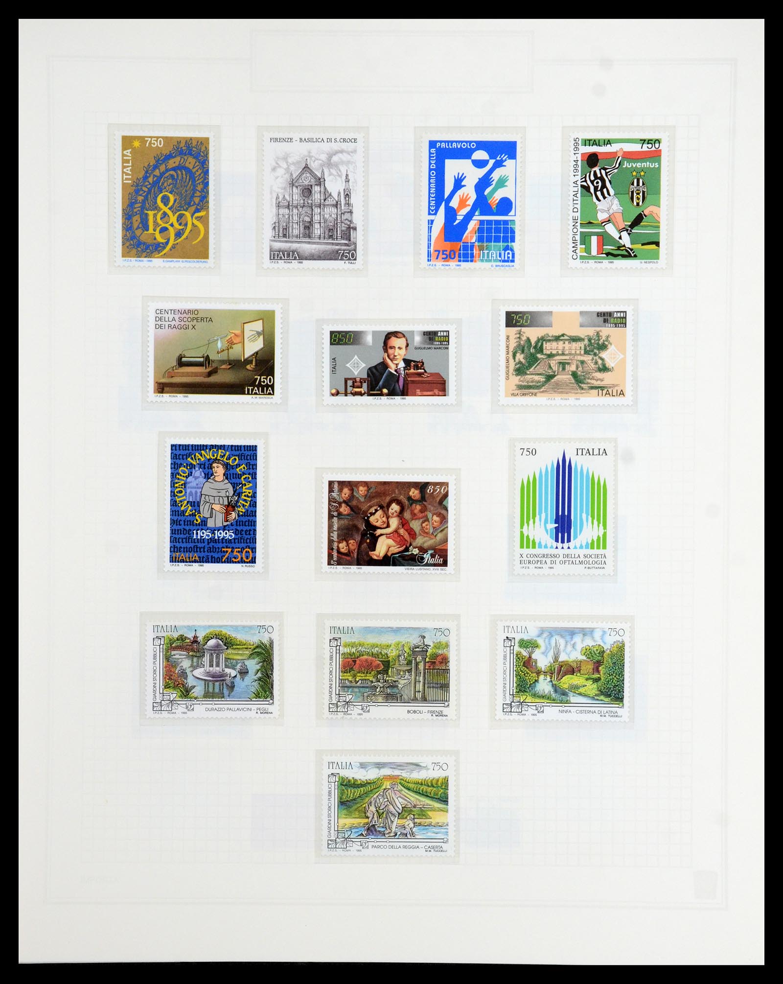 36417 232 - Postzegelverzameling 36417 Italië en Staten 1850-2001.