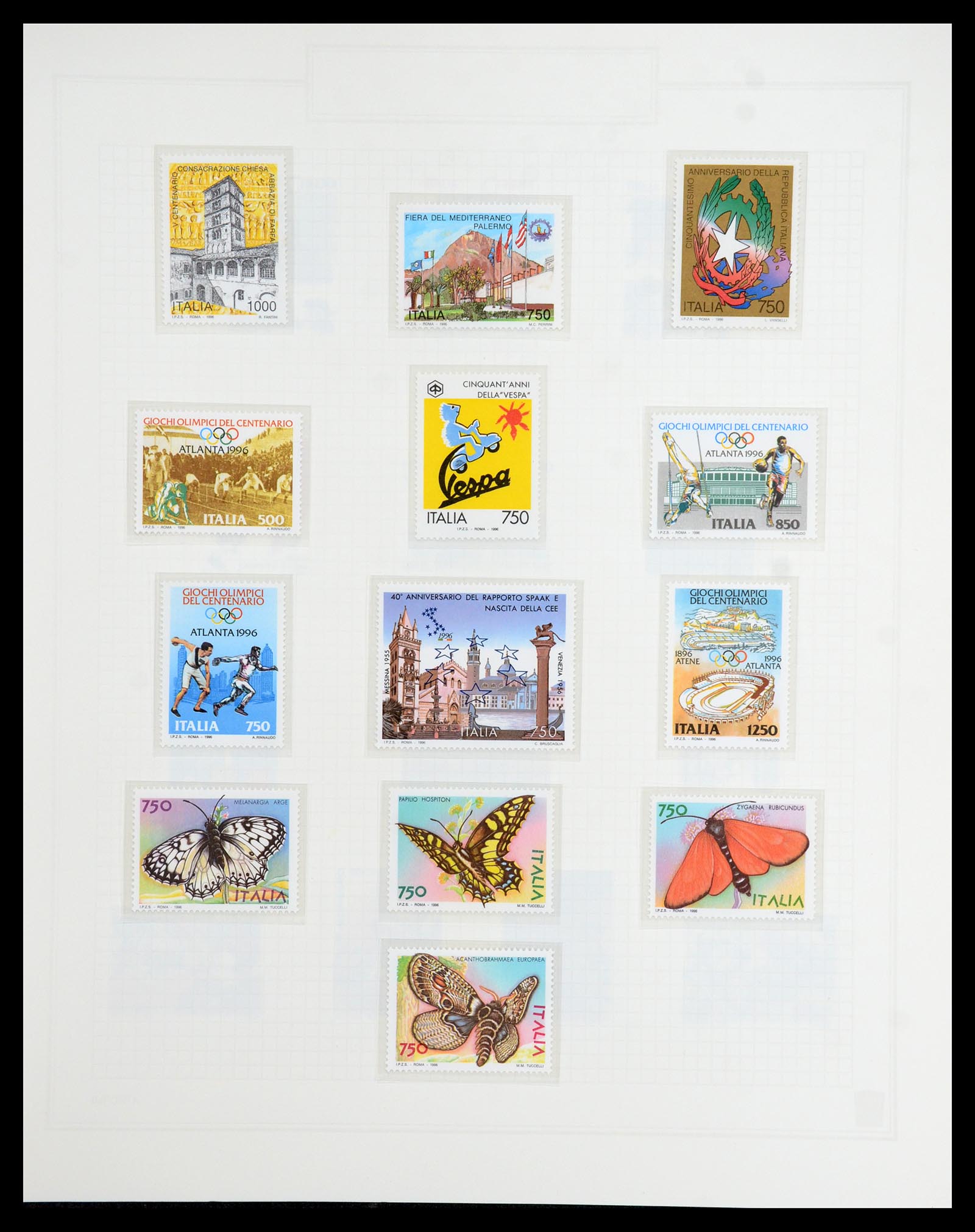 36417 236 - Postzegelverzameling 36417 Italië en Staten 1850-2001.
