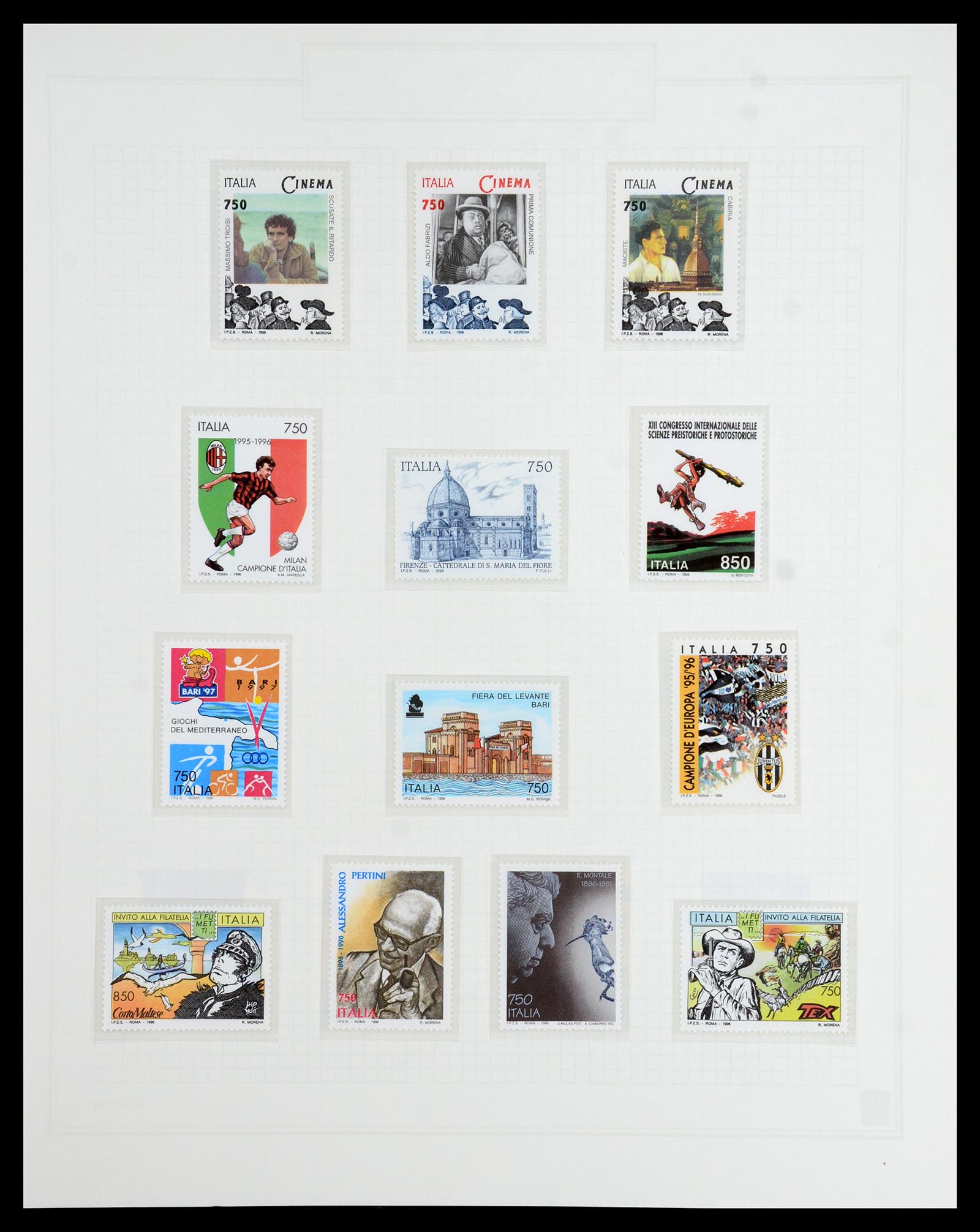36417 237 - Postzegelverzameling 36417 Italië en Staten 1850-2001.