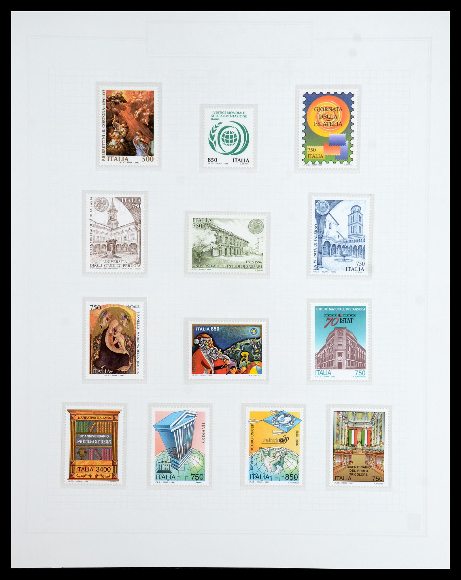 36417 238 - Postzegelverzameling 36417 Italië en Staten 1850-2001.