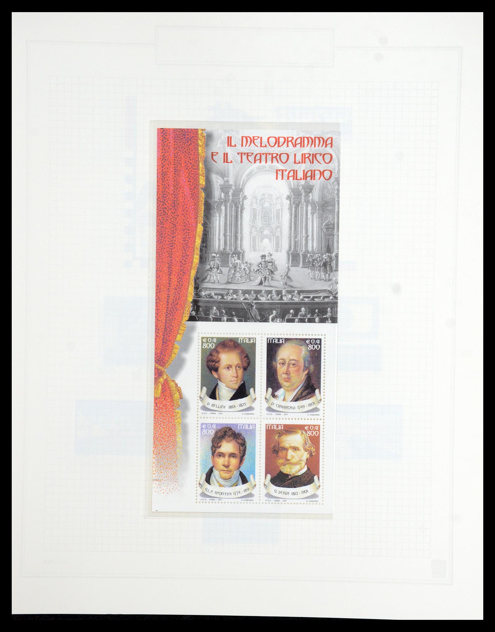36417 262 - Postzegelverzameling 36417 Italië en Staten 1850-2001.