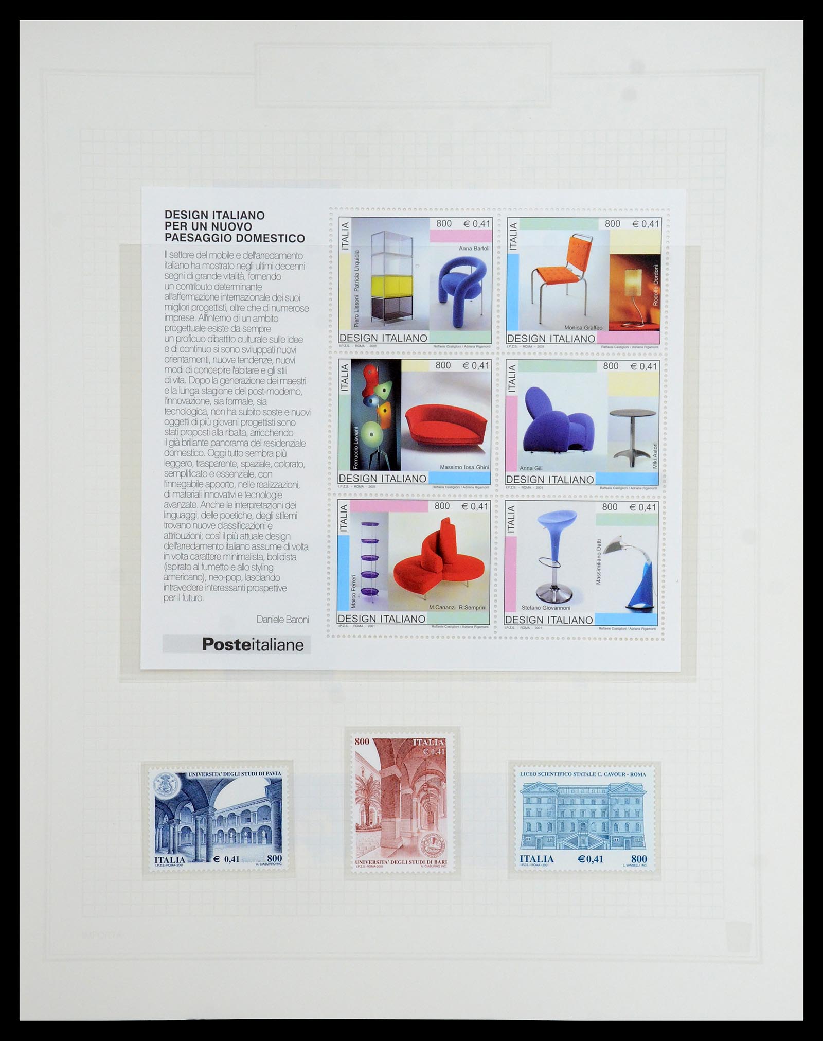 36417 266 - Postzegelverzameling 36417 Italië en Staten 1850-2001.