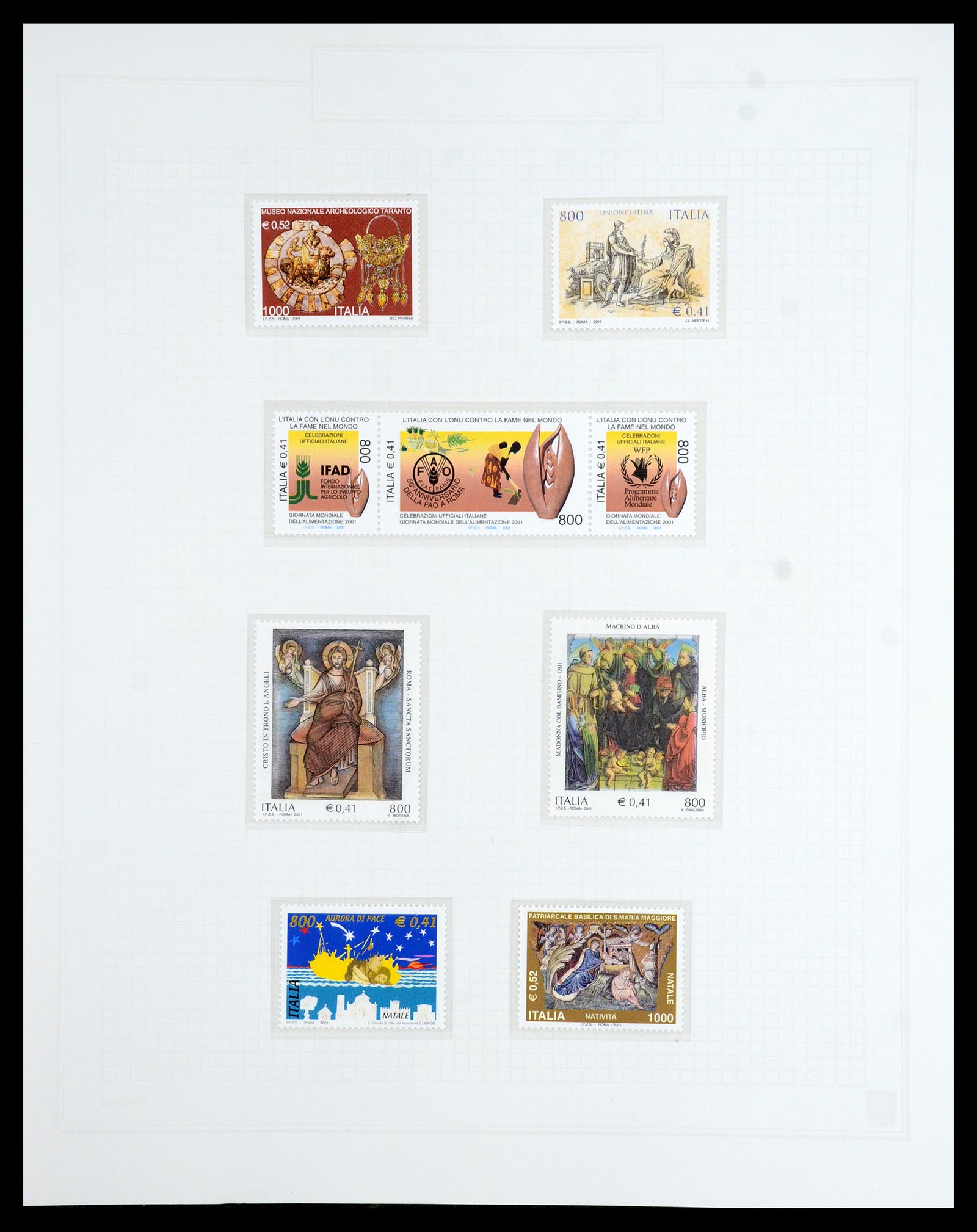 36417 267 - Postzegelverzameling 36417 Italië en Staten 1850-2001.