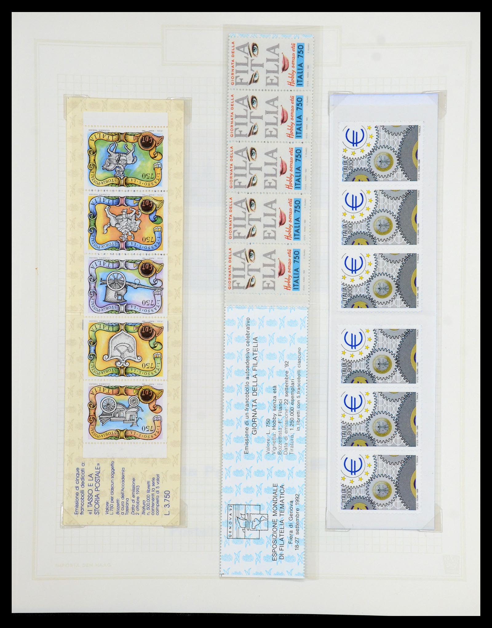 36417 270 - Stamp collection 36417 Italy and States 1850-2001.
