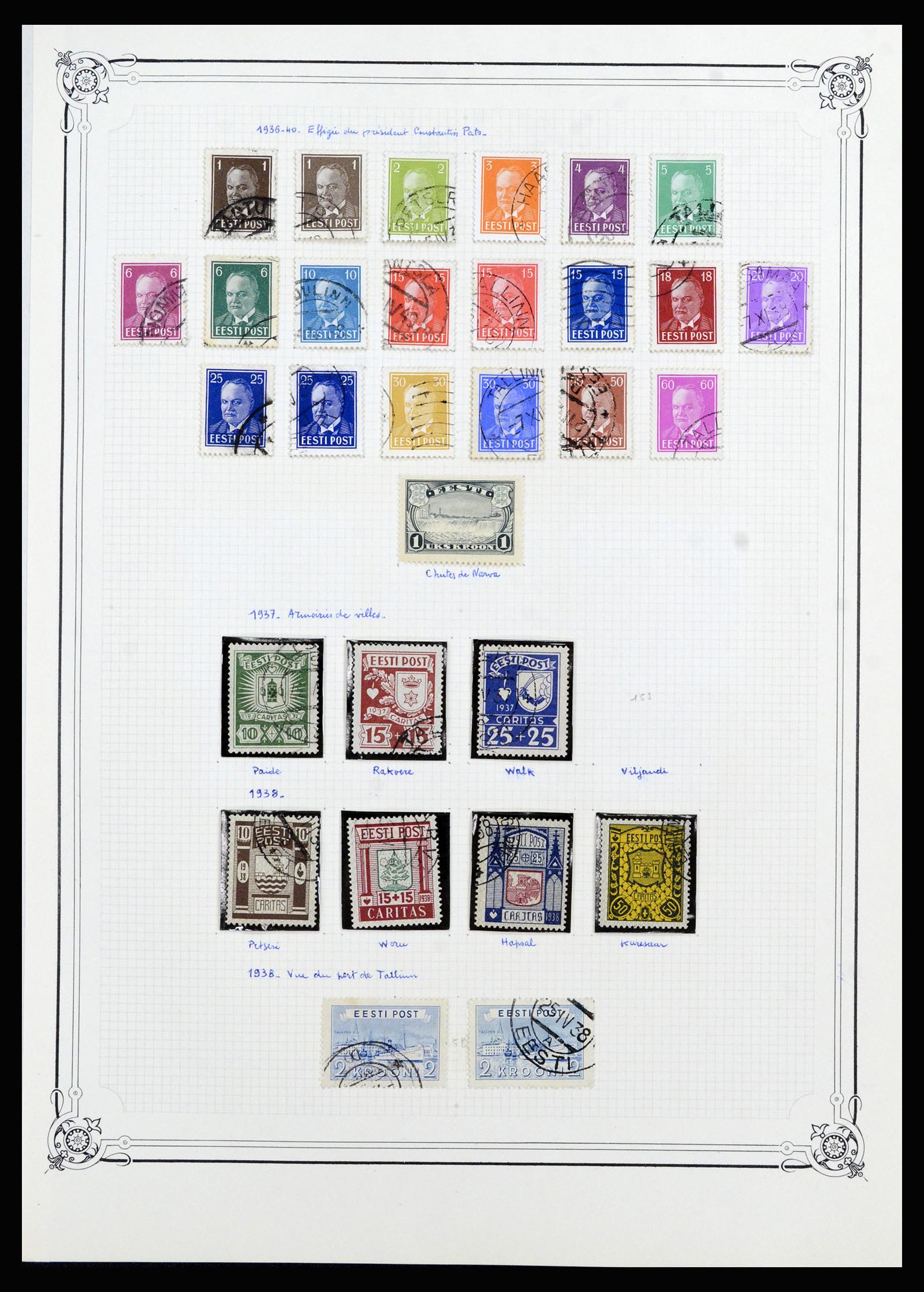 36418 006 - Postzegelverzameling 36418 Baltische Staten 1918-1991.