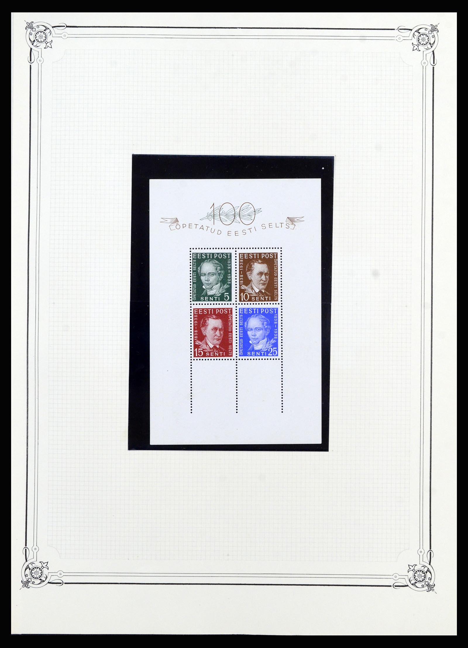 36418 009 - Postzegelverzameling 36418 Baltische Staten 1918-1991.