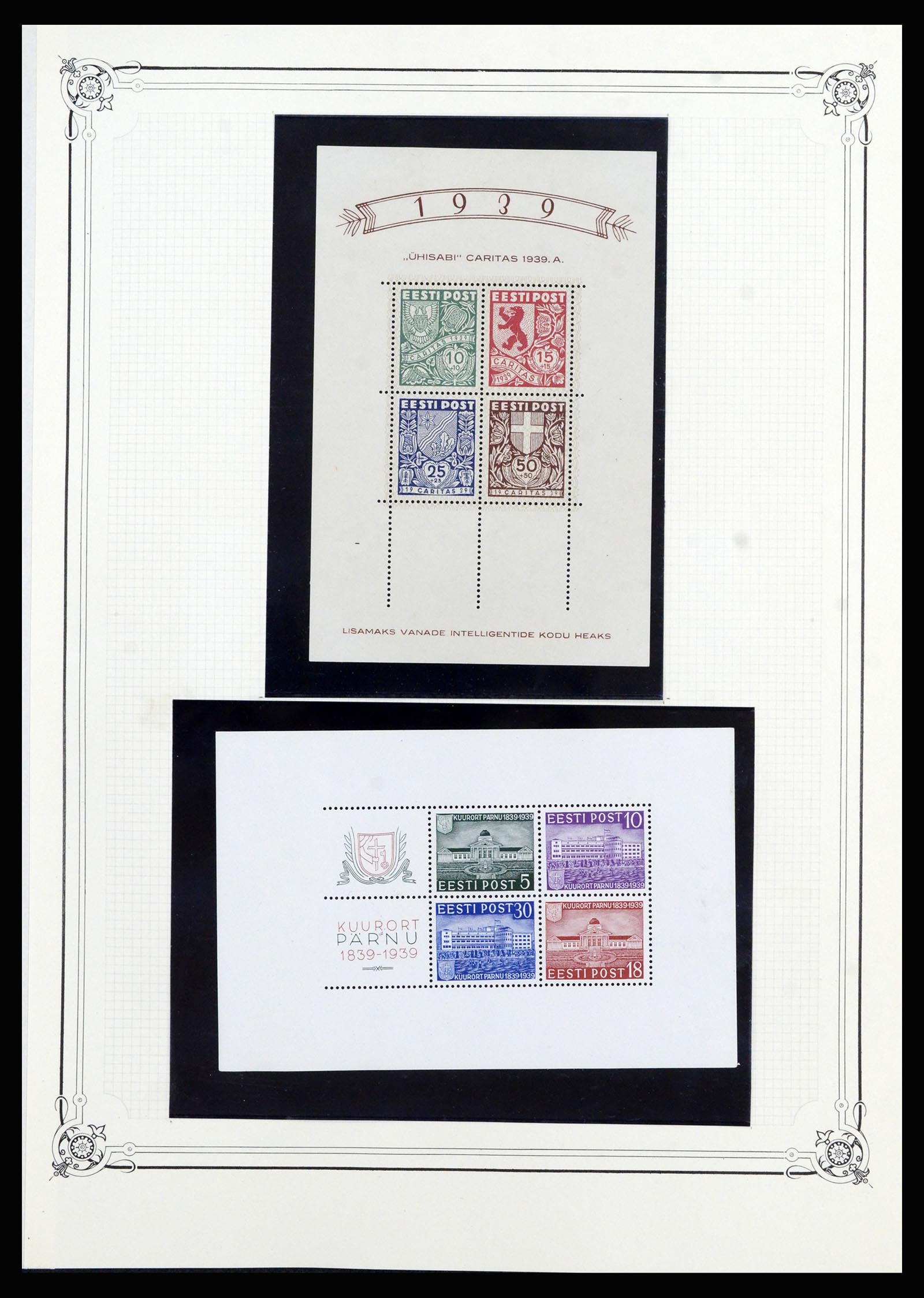 36418 010 - Postzegelverzameling 36418 Baltische Staten 1918-1991.