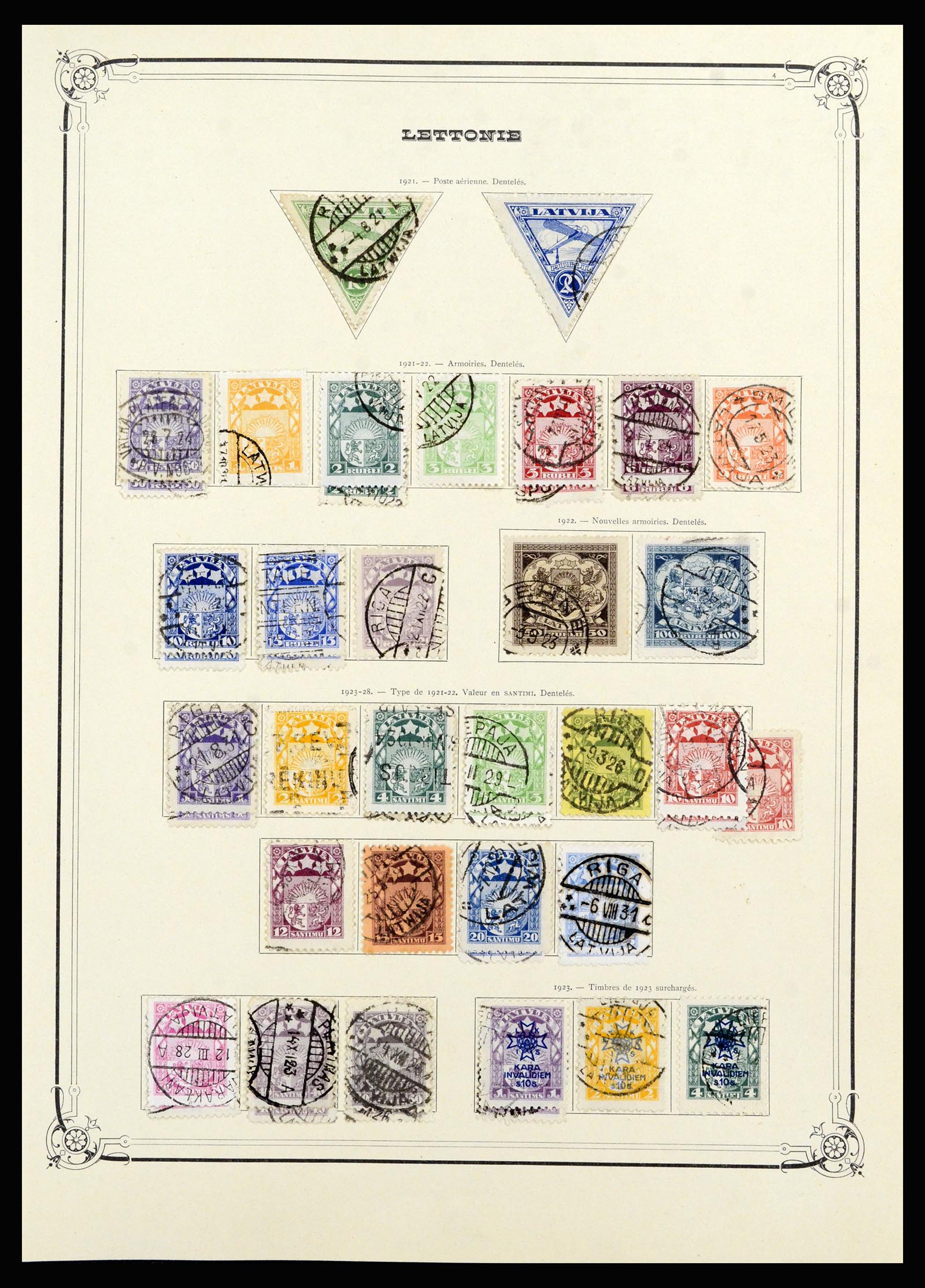 36418 015 - Postzegelverzameling 36418 Baltische Staten 1918-1991.