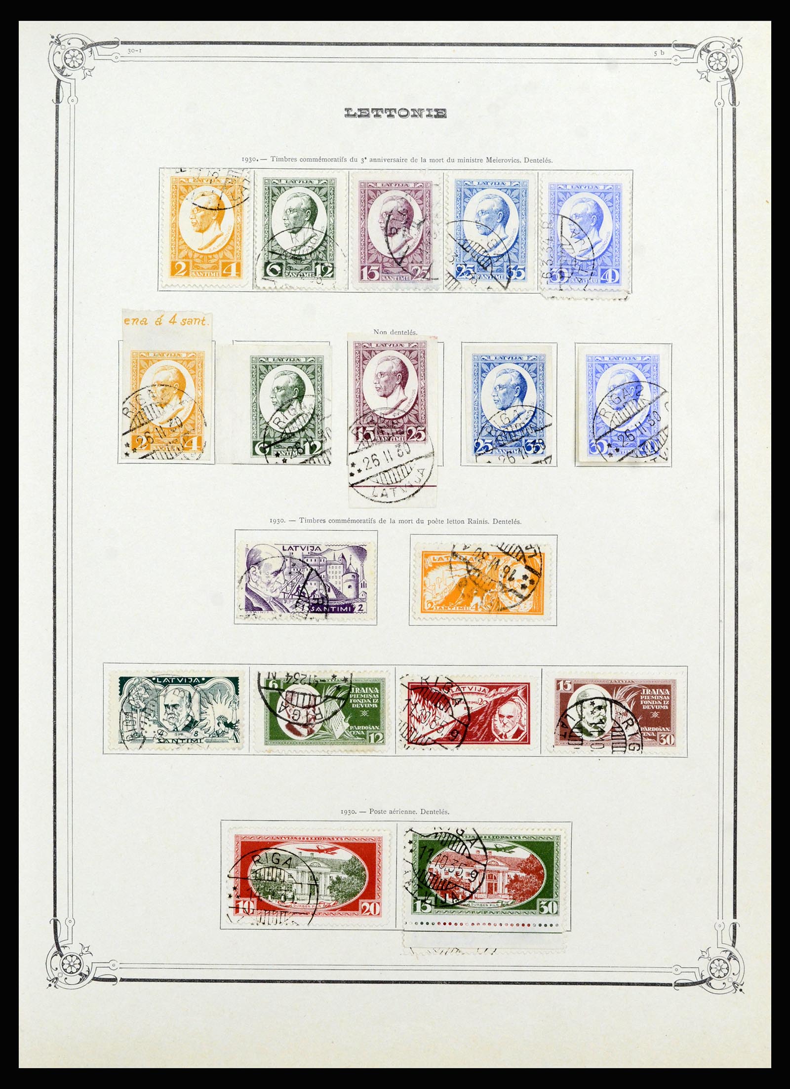 36418 019 - Stamp collection 36418 Baltic States 1918-1991.