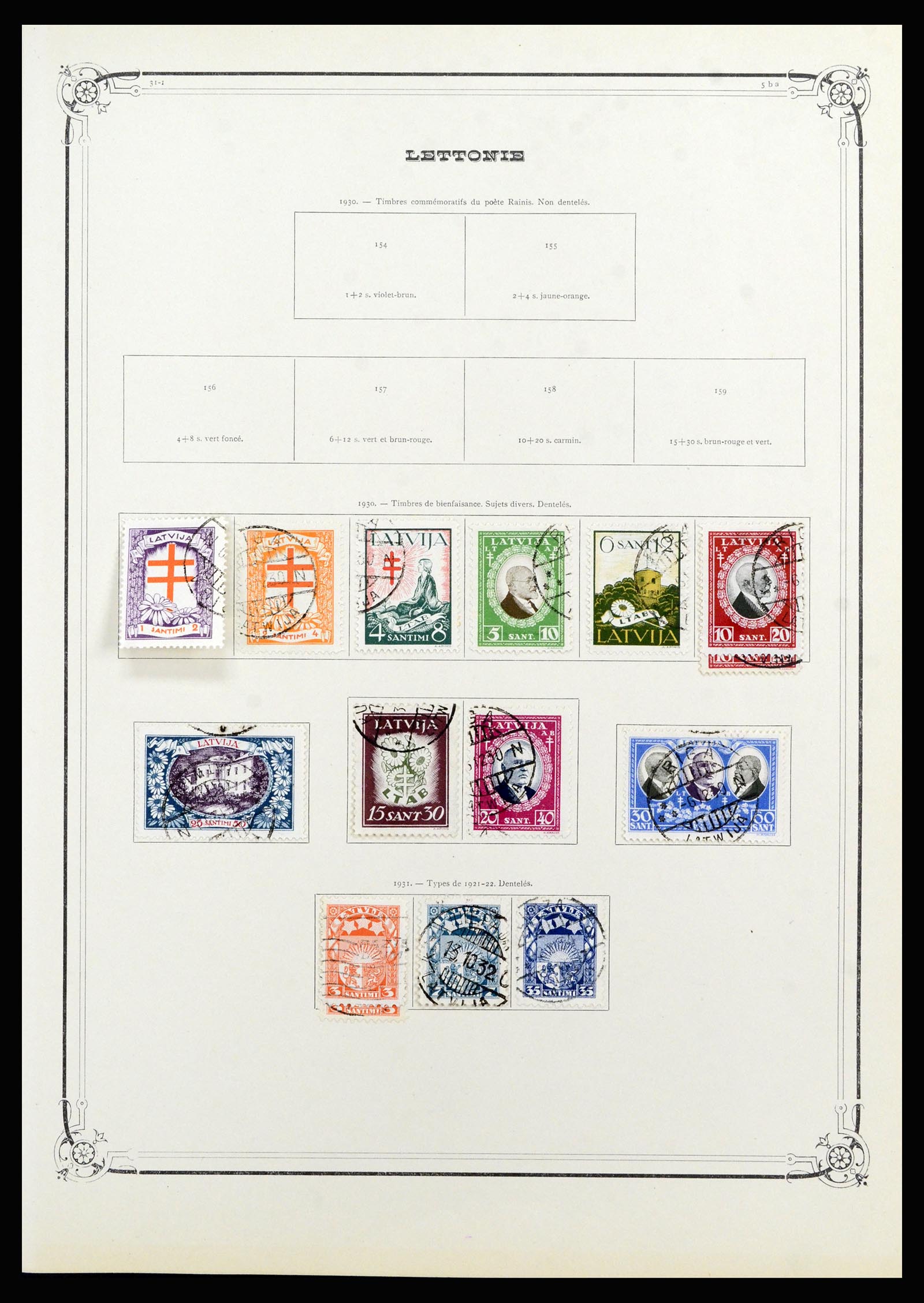 36418 020 - Postzegelverzameling 36418 Baltische Staten 1918-1991.