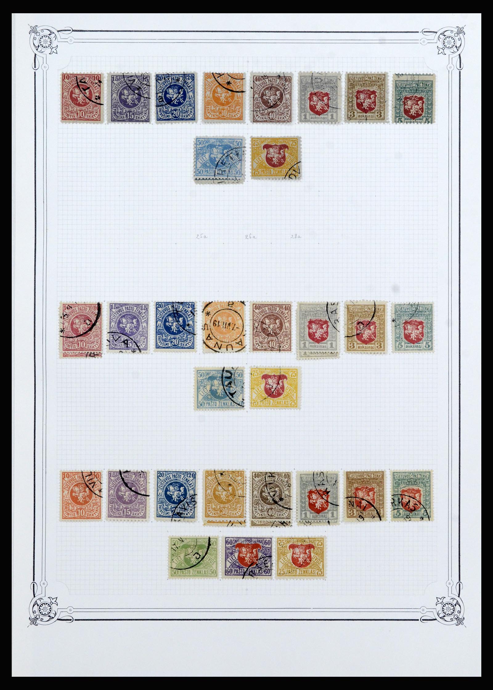 36418 033 - Stamp collection 36418 Baltic States 1918-1991.