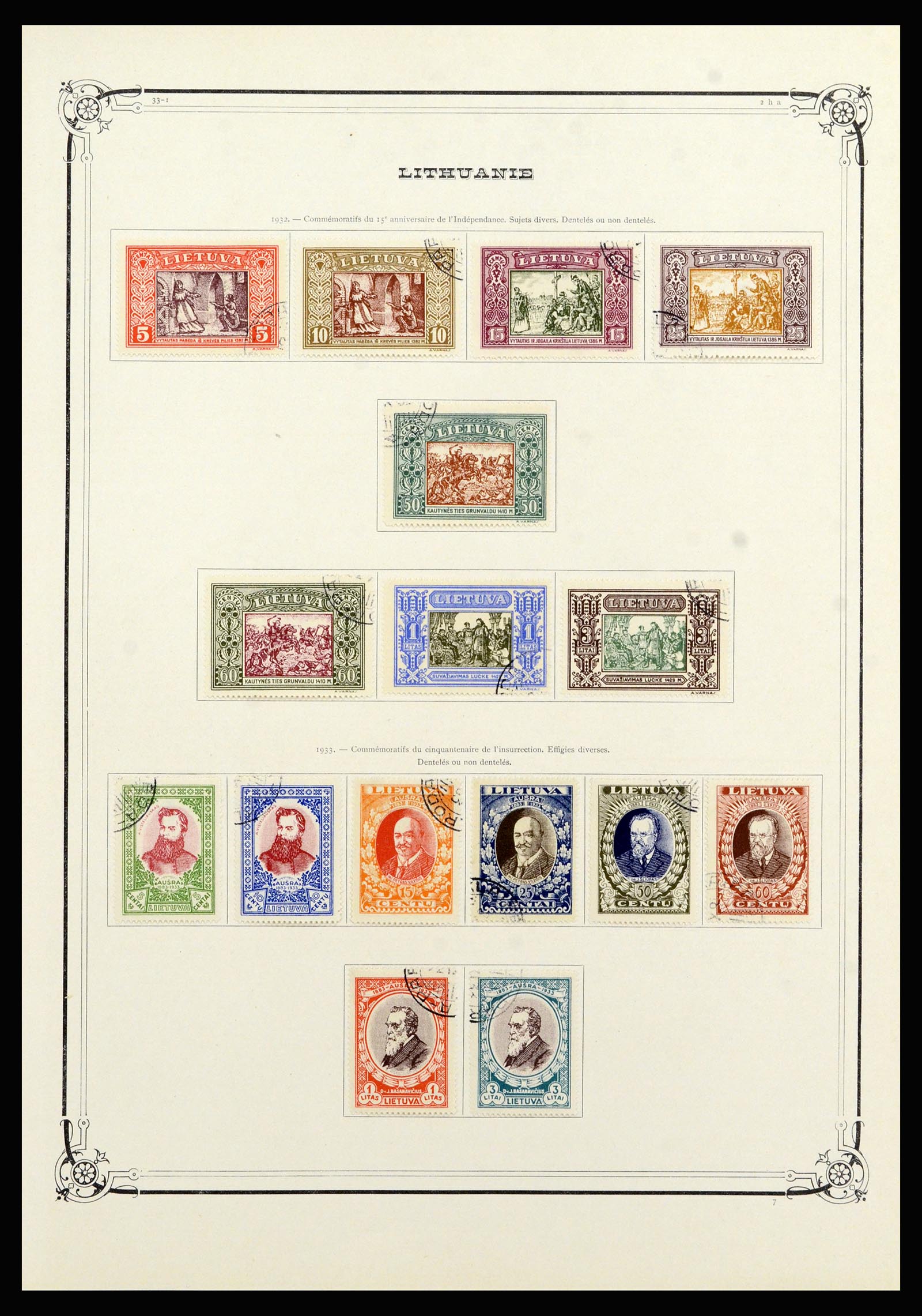 36418 043 - Postzegelverzameling 36418 Baltische Staten 1918-1991.