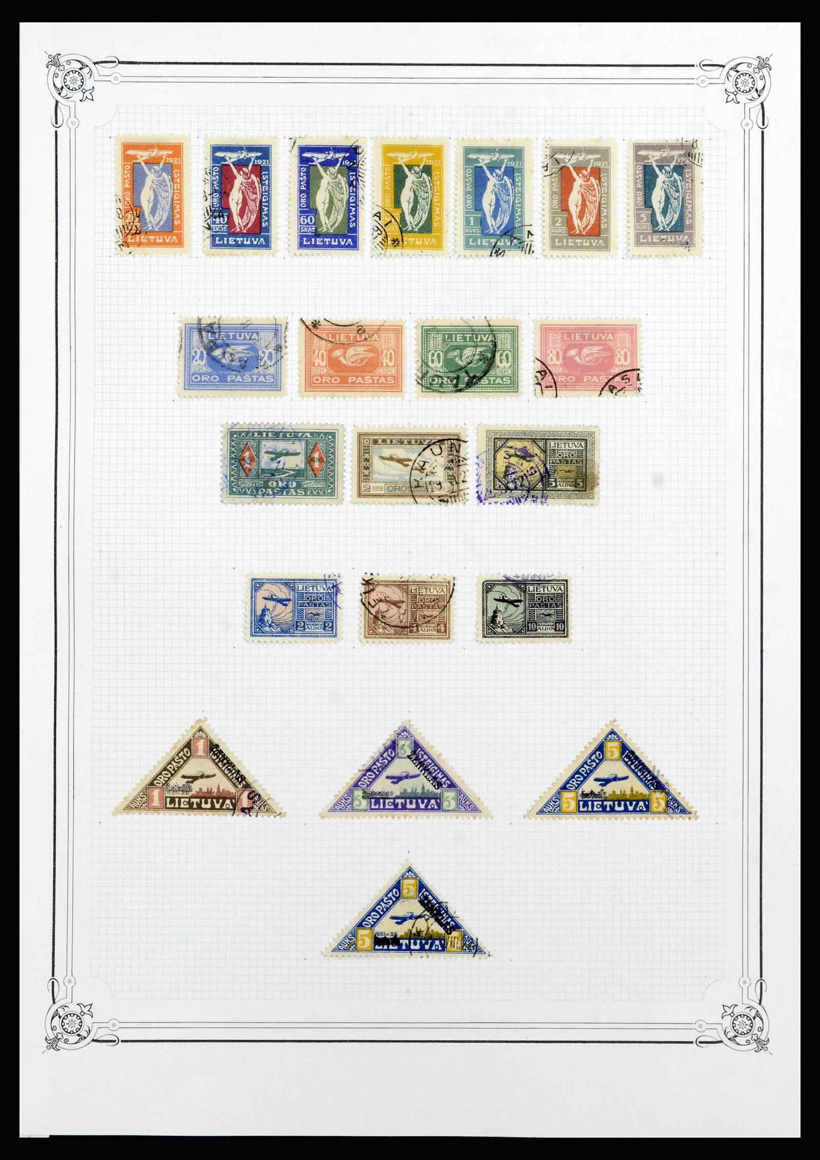 36418 051 - Postzegelverzameling 36418 Baltische Staten 1918-1991.