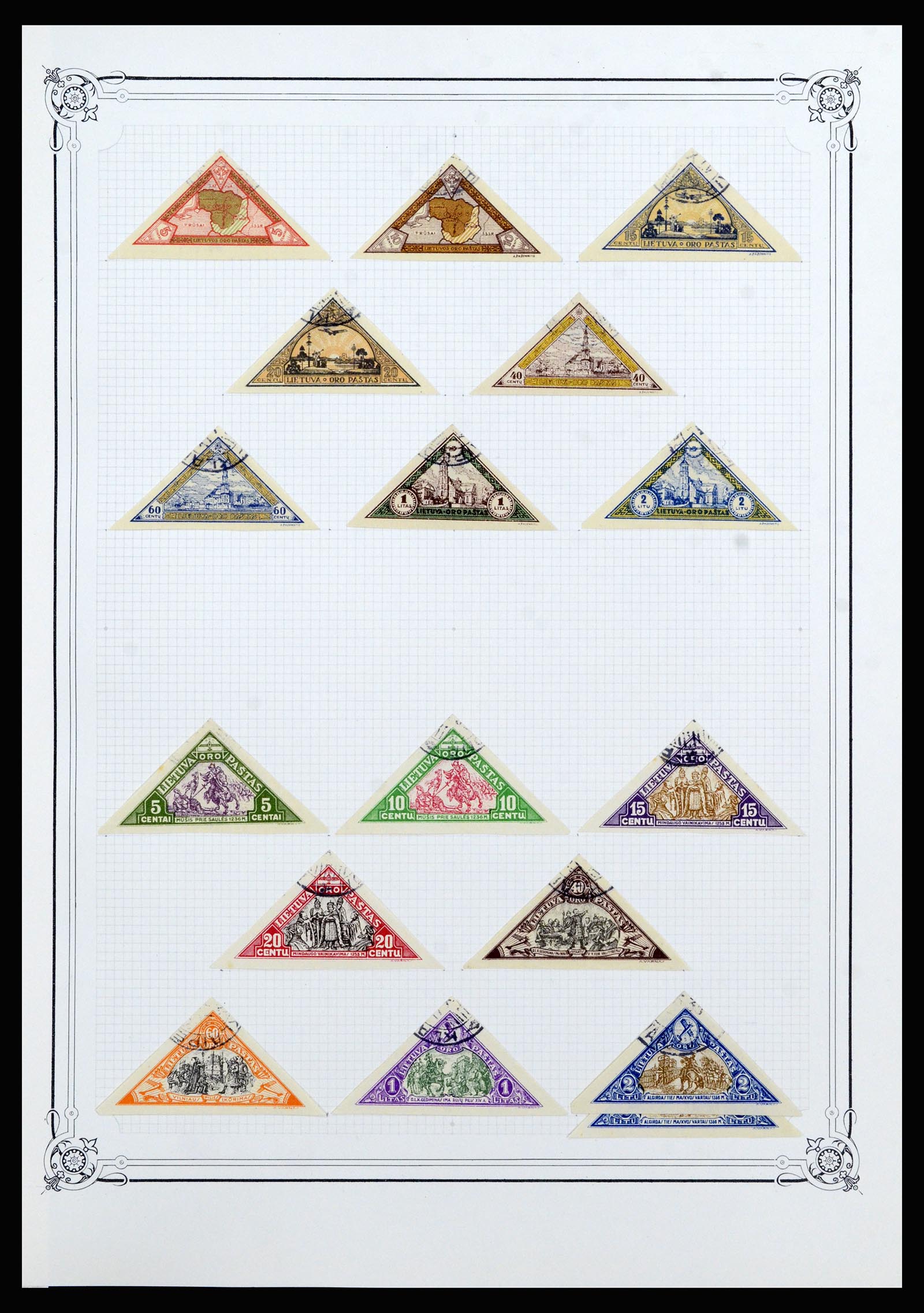 36418 056 - Postzegelverzameling 36418 Baltische Staten 1918-1991.
