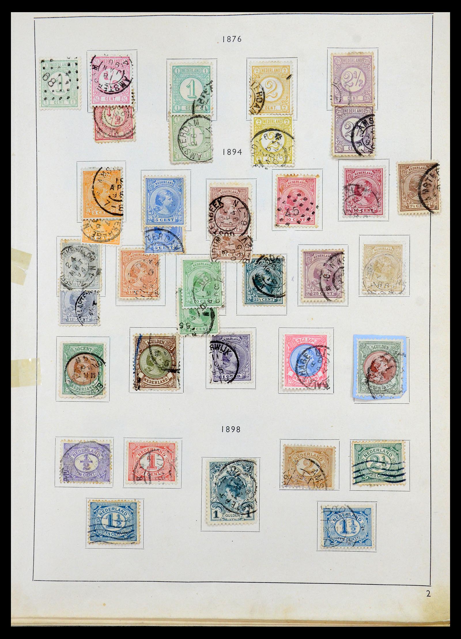 36420 003 - Postzegelverzameling 36420 Nederland 1852-1986.