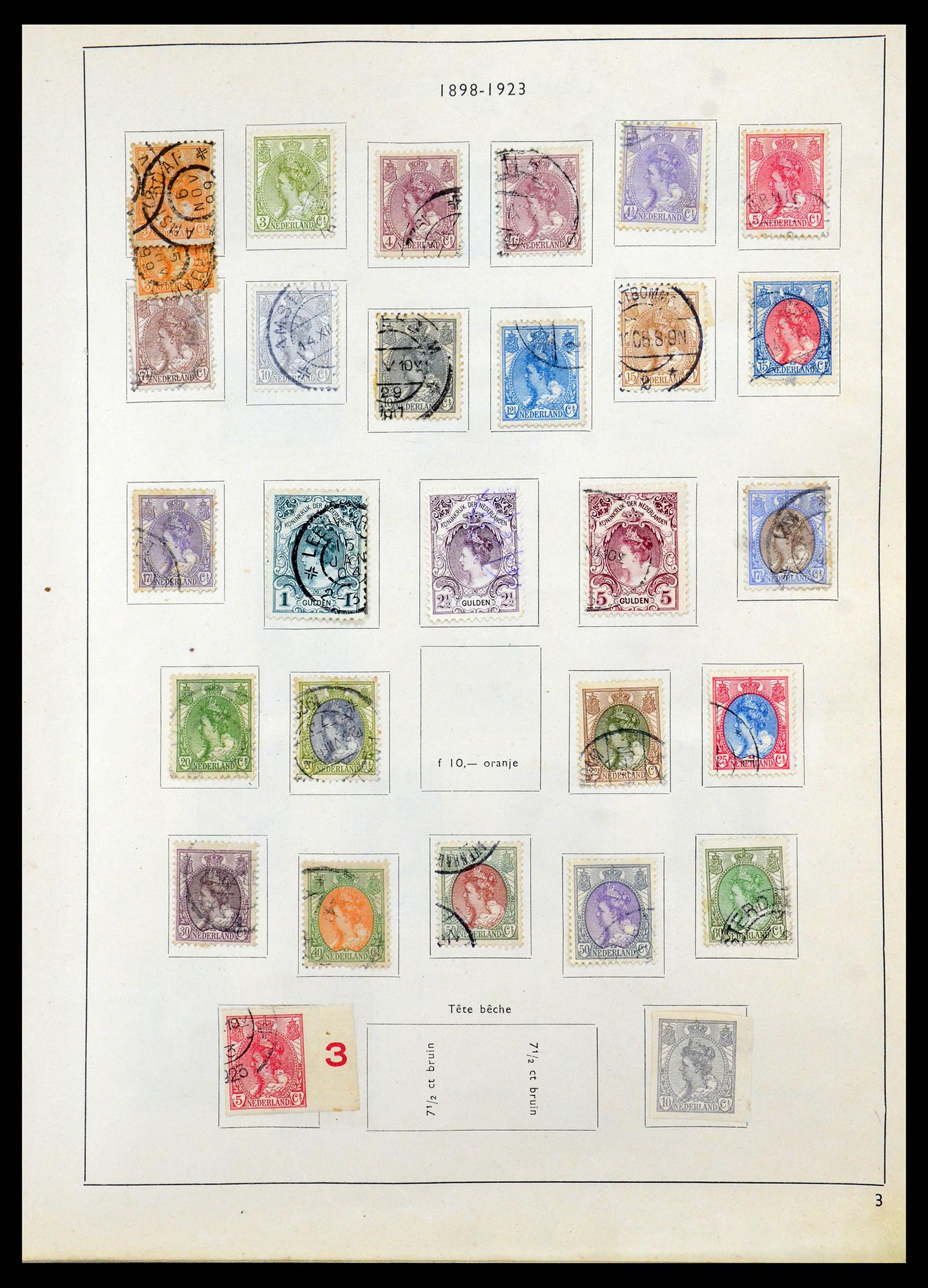 36420 004 - Postzegelverzameling 36420 Nederland 1852-1986.