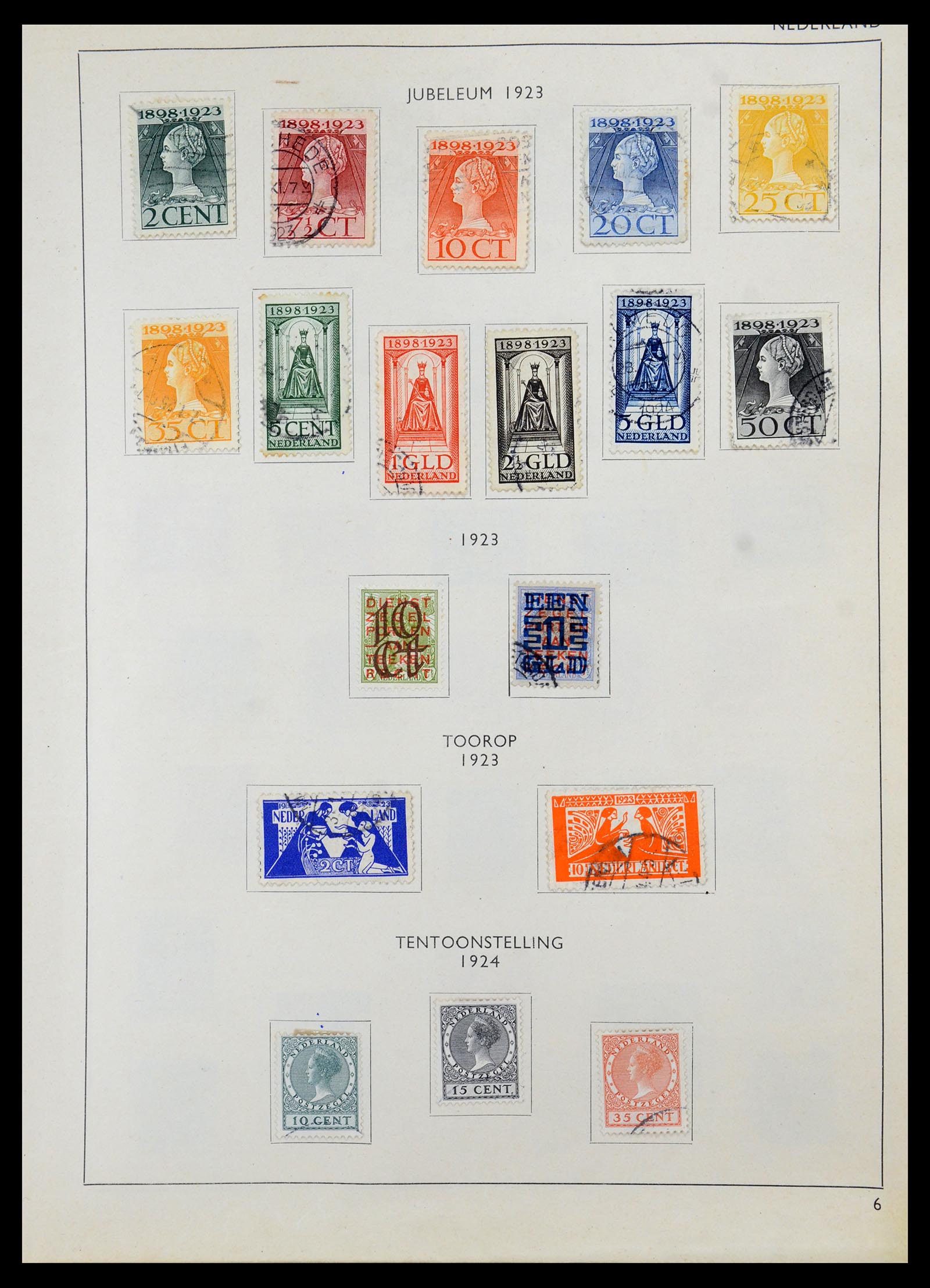 36420 007 - Postzegelverzameling 36420 Nederland 1852-1986.