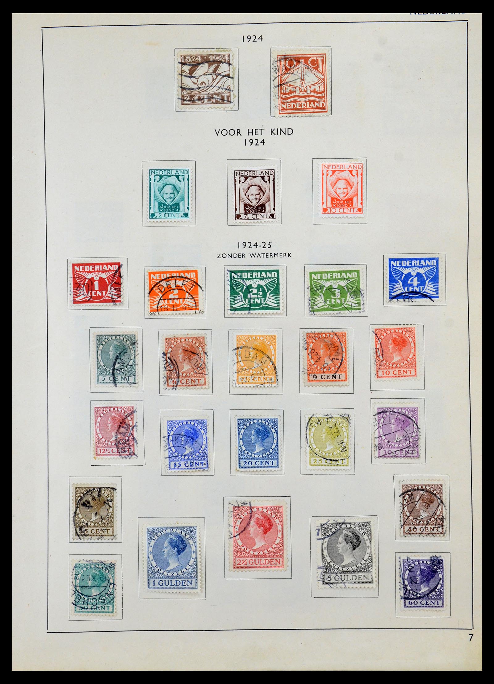 36420 008 - Postzegelverzameling 36420 Nederland 1852-1986.