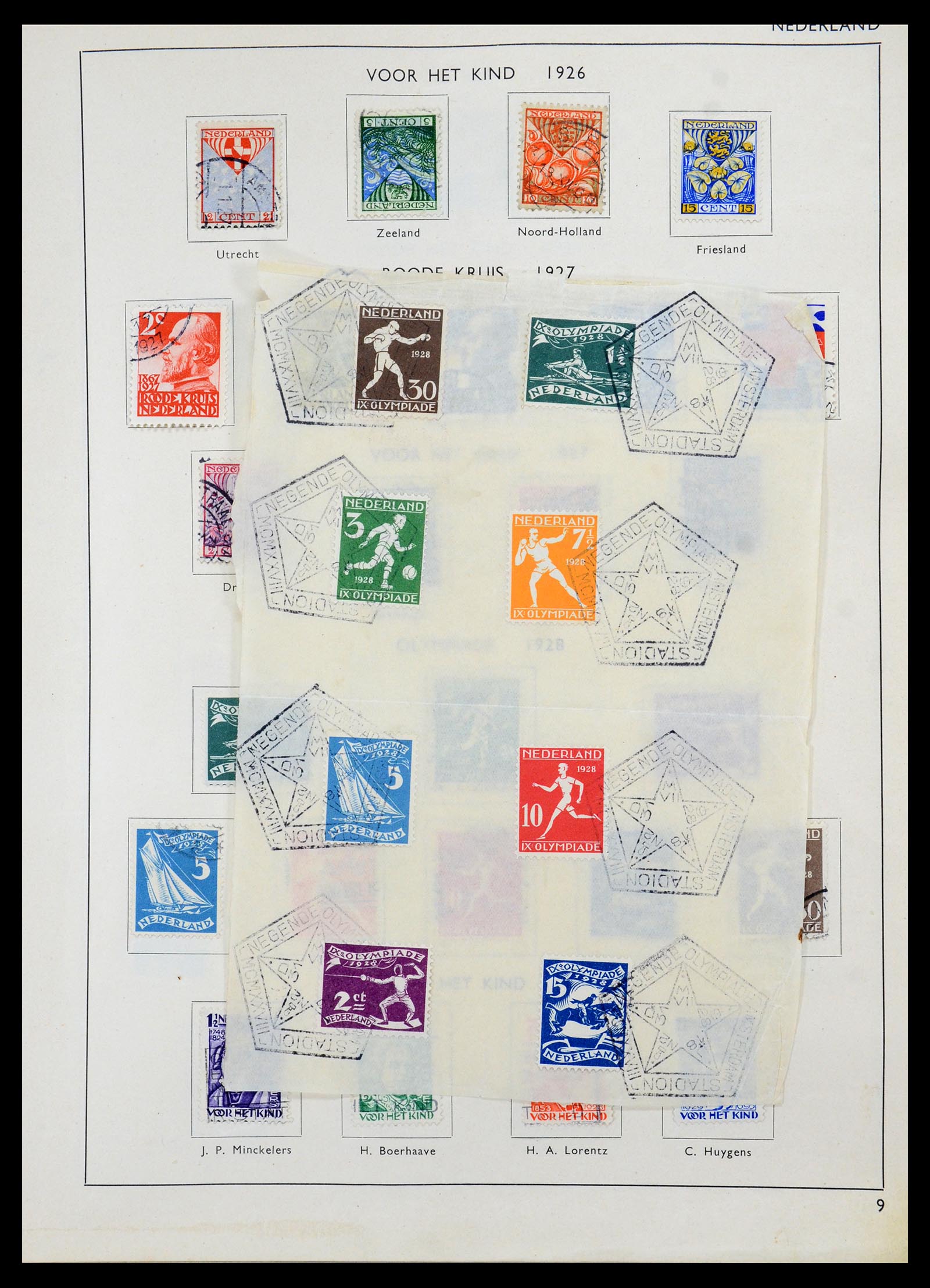 36420 010 - Postzegelverzameling 36420 Nederland 1852-1986.