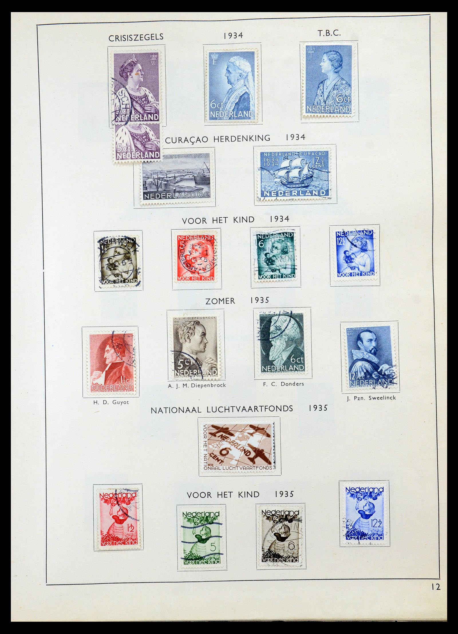 36420 014 - Postzegelverzameling 36420 Nederland 1852-1986.