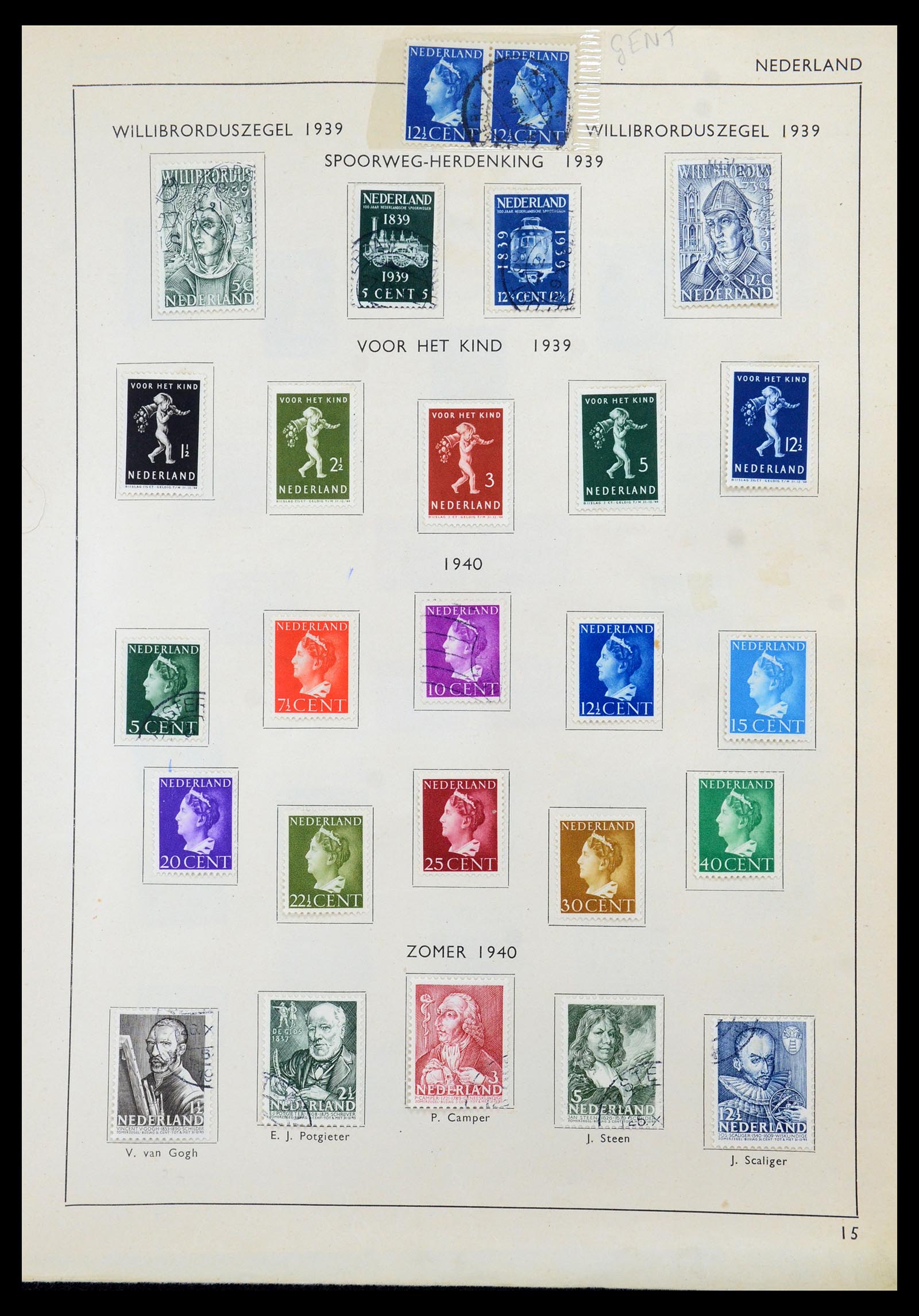 36420 017 - Stamp collection 36420 Netherland 1852-1986.