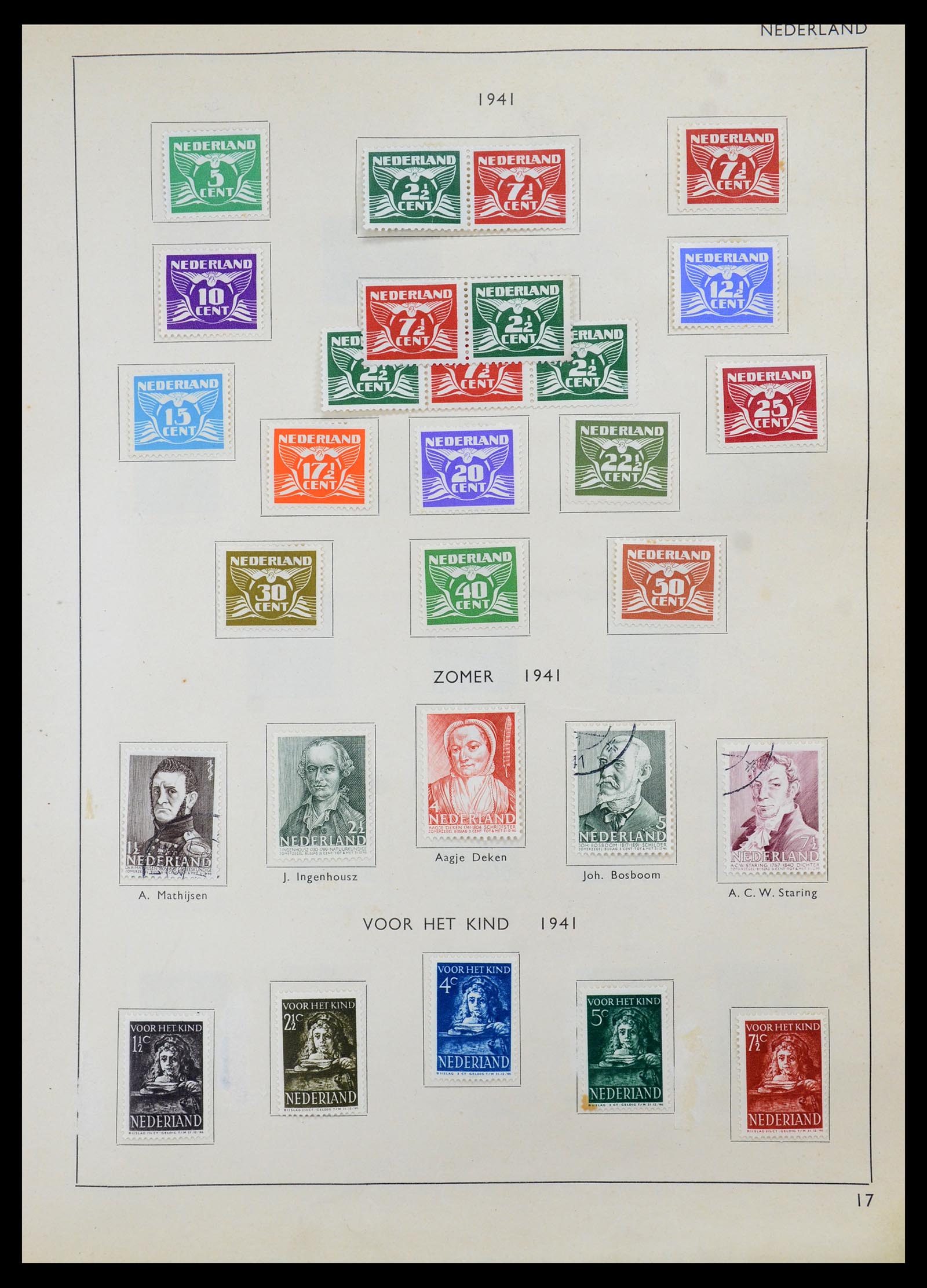 36420 019 - Postzegelverzameling 36420 Nederland 1852-1986.