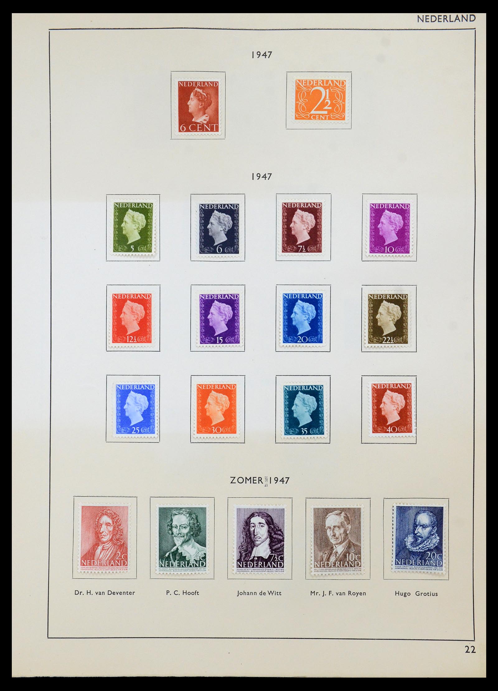 36420 025 - Postzegelverzameling 36420 Nederland 1852-1986.