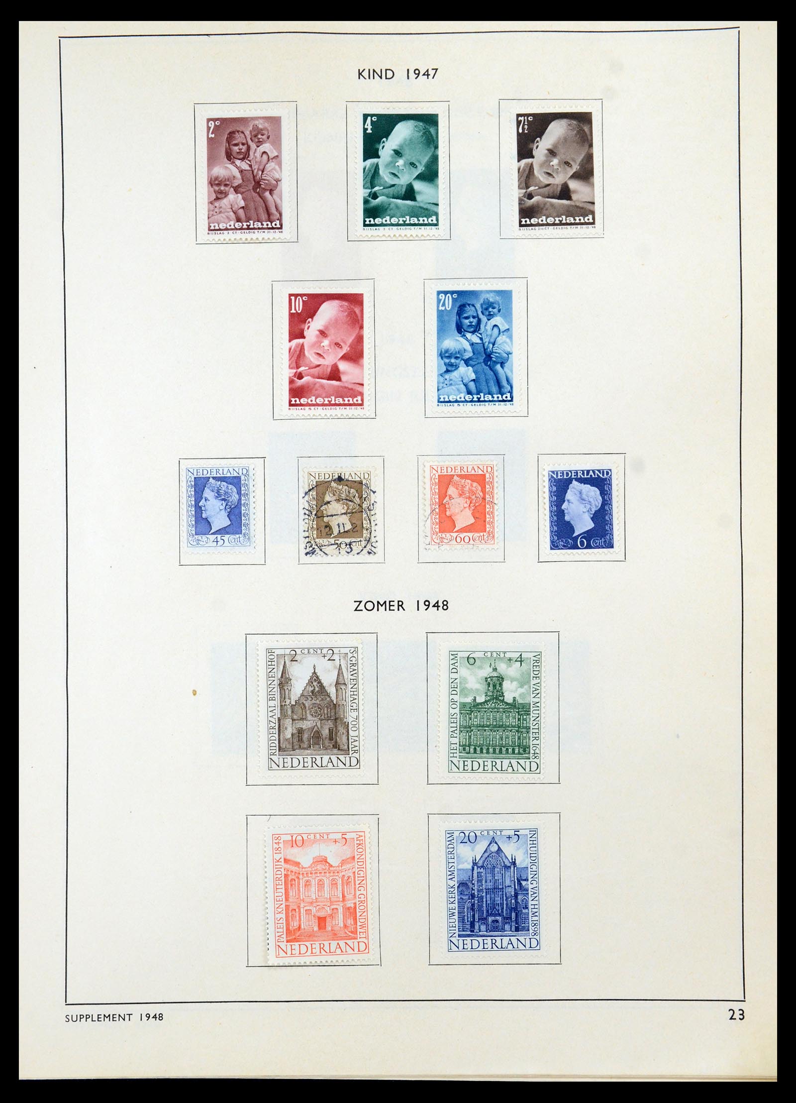 36420 026 - Postzegelverzameling 36420 Nederland 1852-1986.