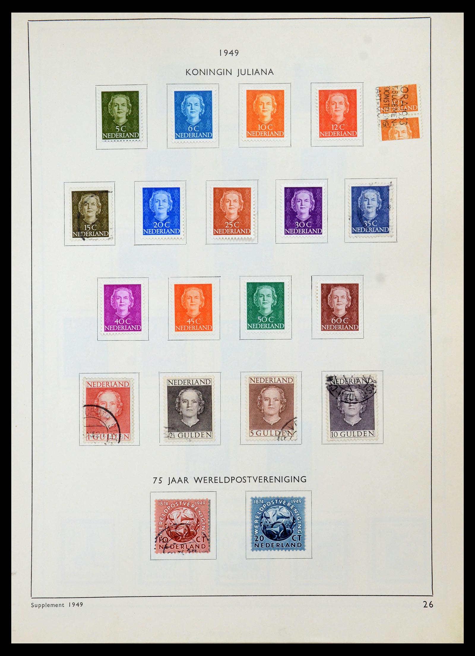36420 029 - Postzegelverzameling 36420 Nederland 1852-1986.