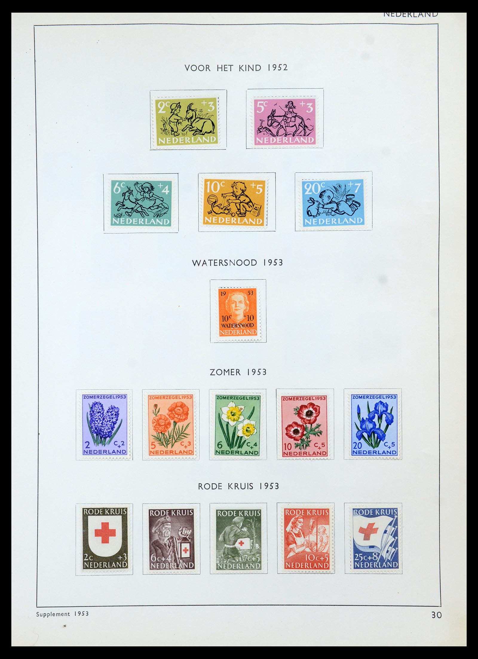 36420 033 - Postzegelverzameling 36420 Nederland 1852-1986.