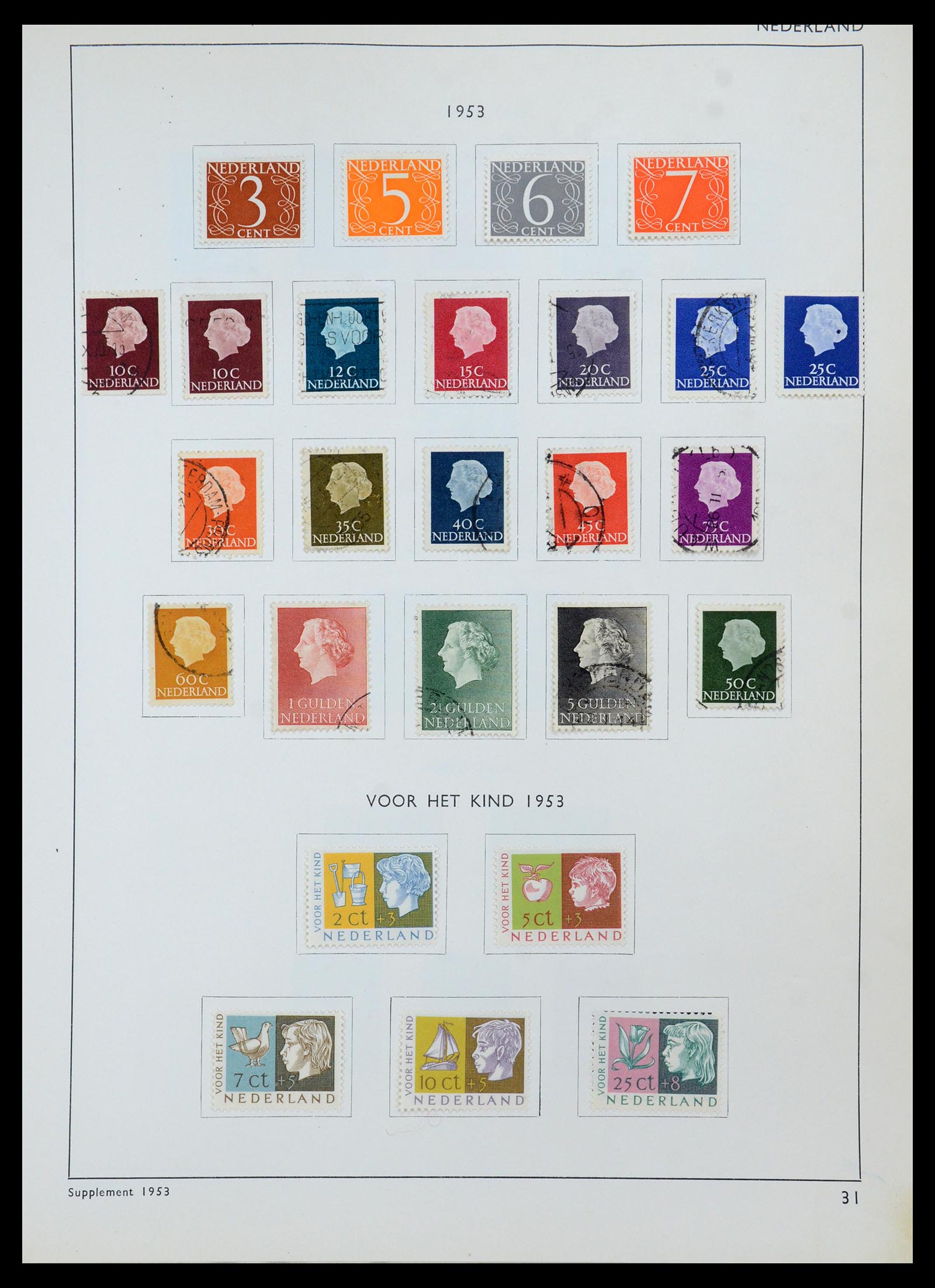 36420 034 - Postzegelverzameling 36420 Nederland 1852-1986.
