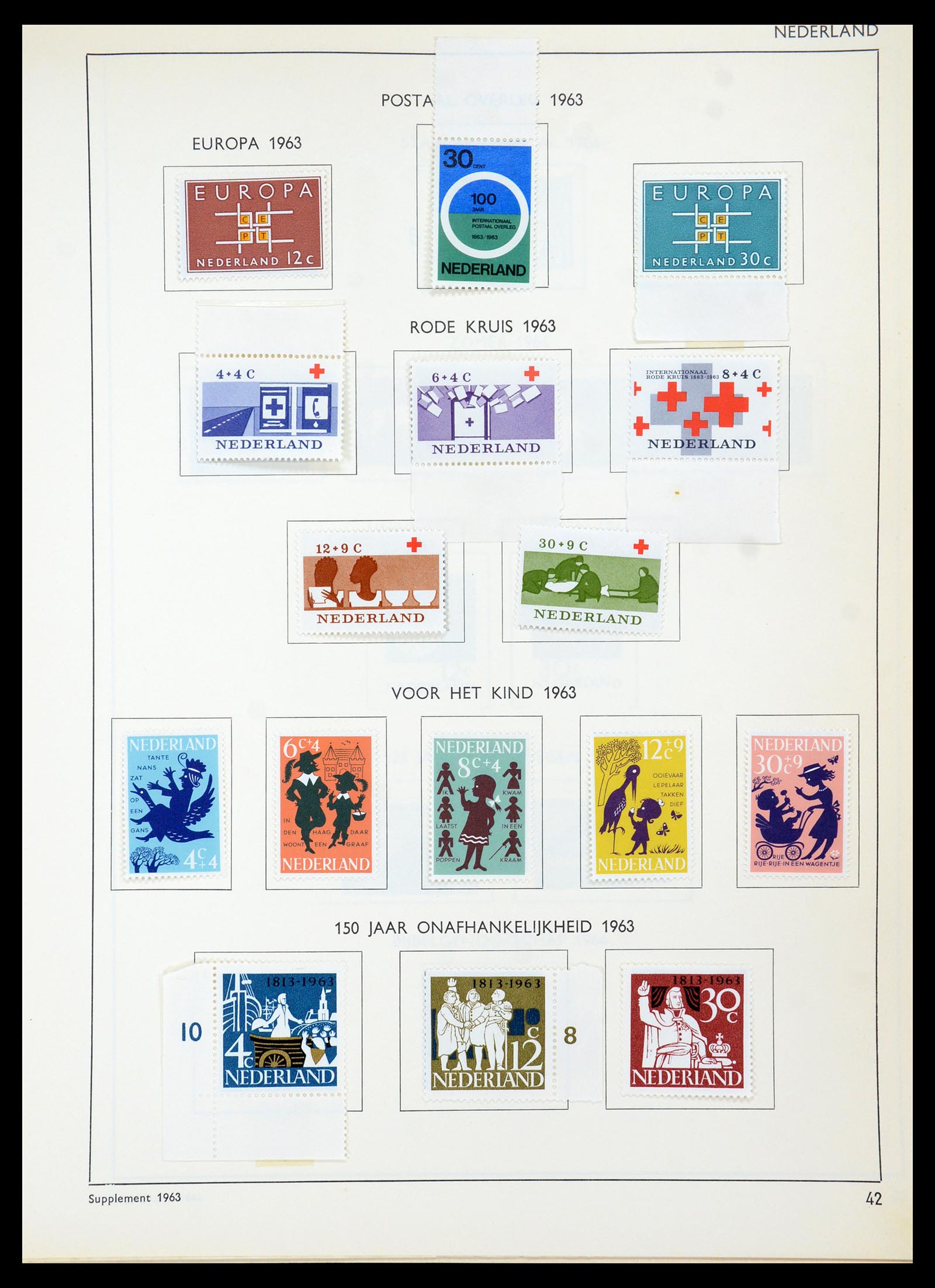 36420 045 - Postzegelverzameling 36420 Nederland 1852-1986.