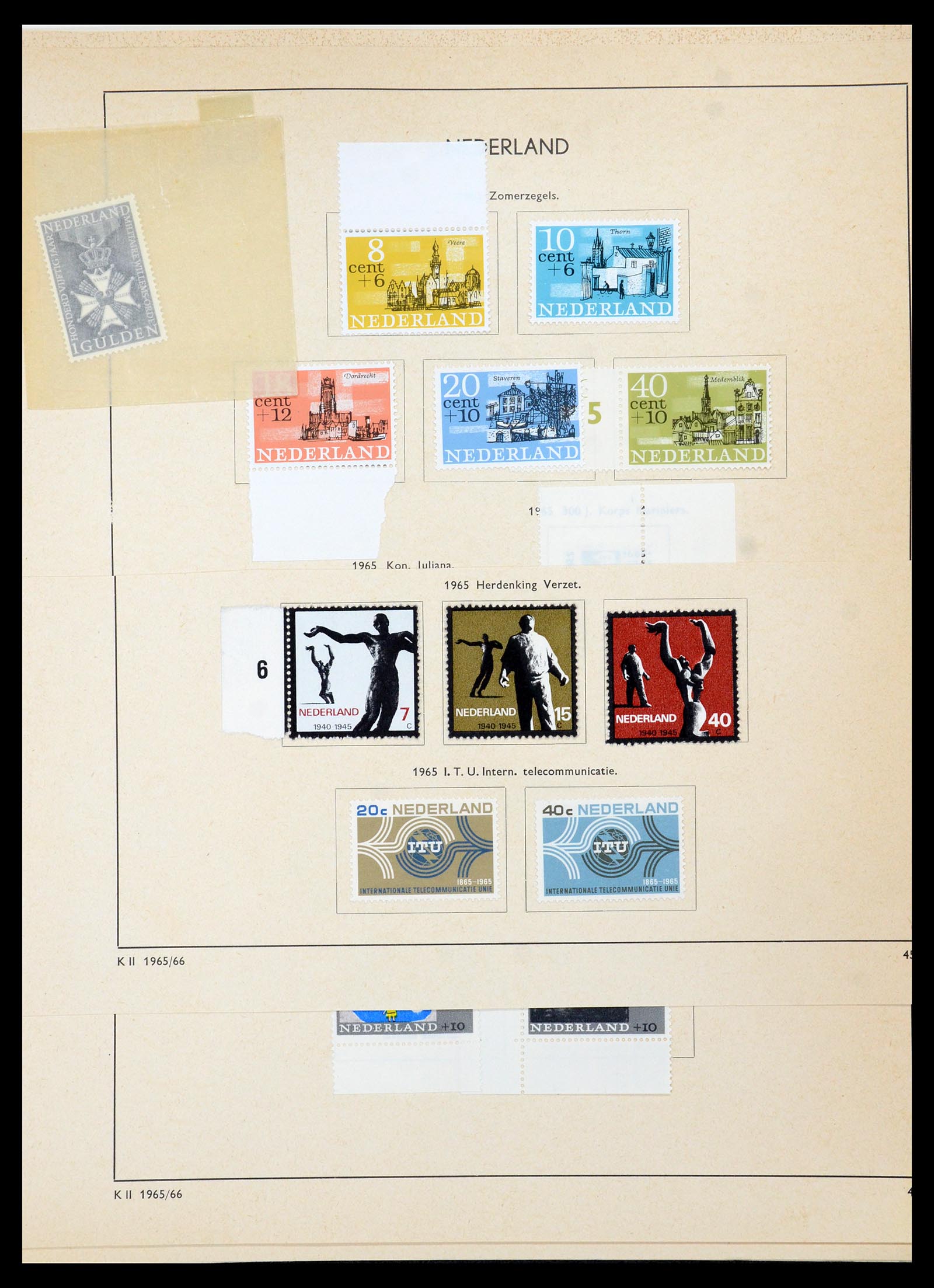 36420 048 - Postzegelverzameling 36420 Nederland 1852-1986.