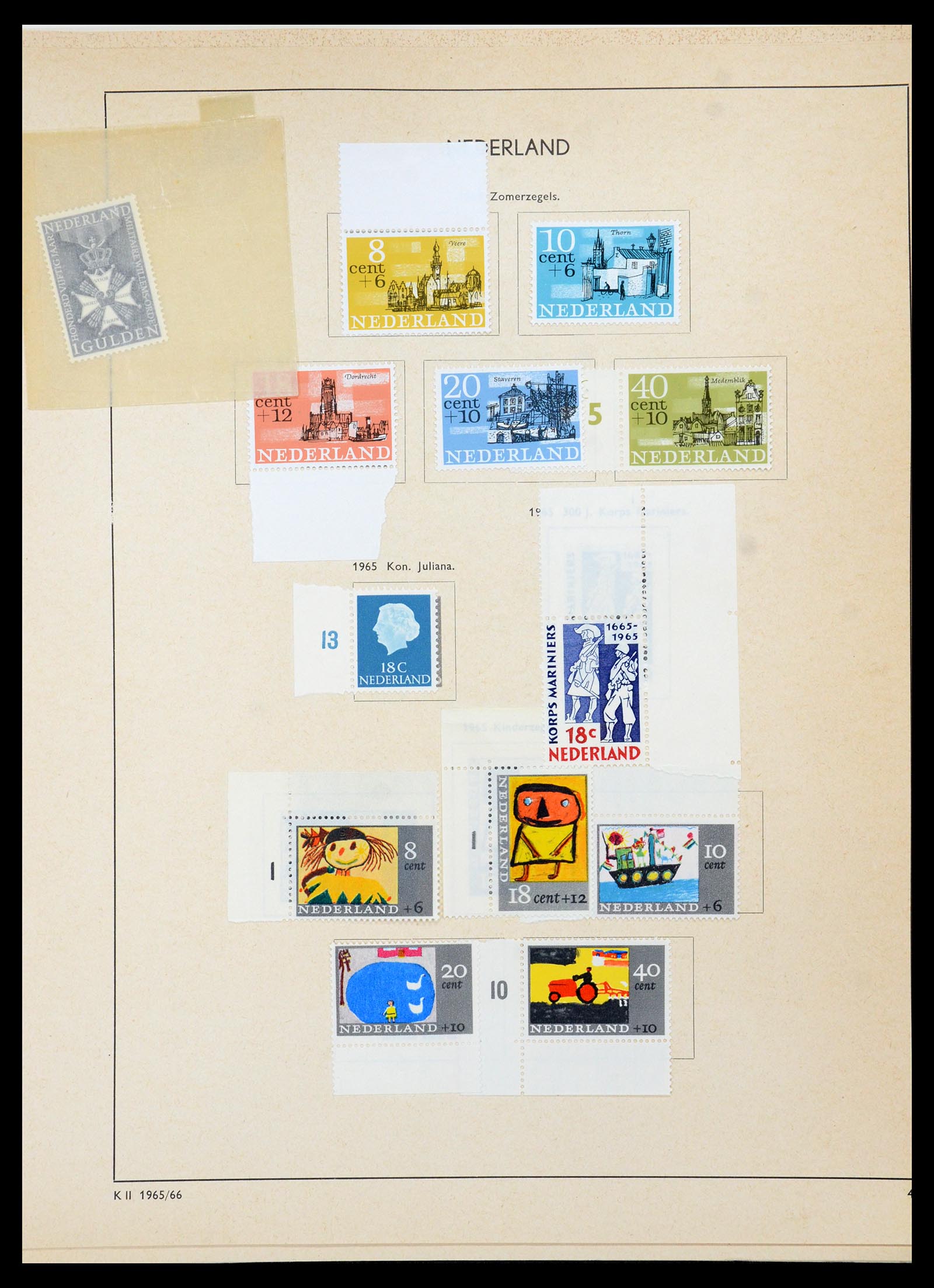 36420 049 - Postzegelverzameling 36420 Nederland 1852-1986.