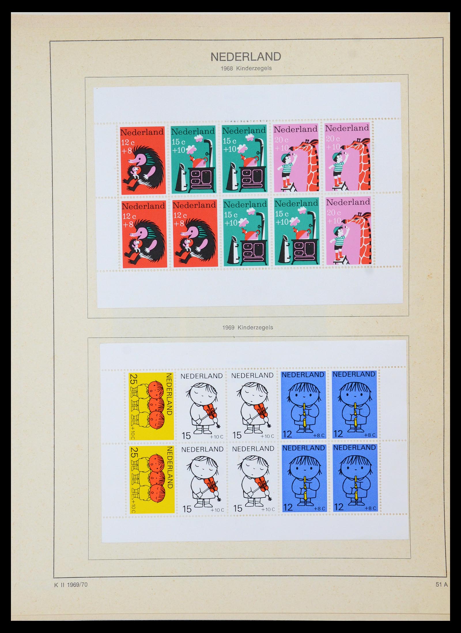 36420 052 - Postzegelverzameling 36420 Nederland 1852-1986.