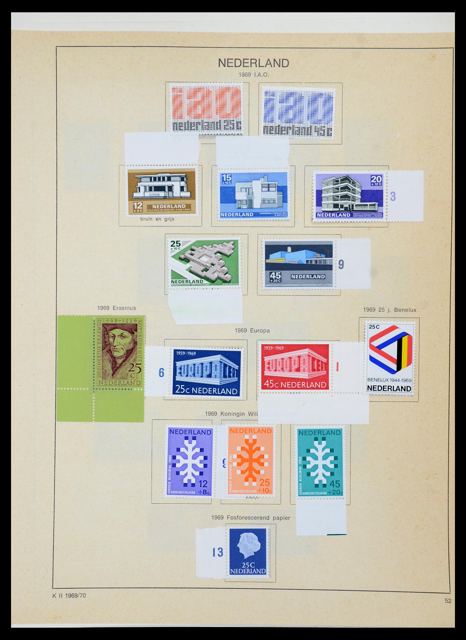 36420 058 - Postzegelverzameling 36420 Nederland 1852-1986.