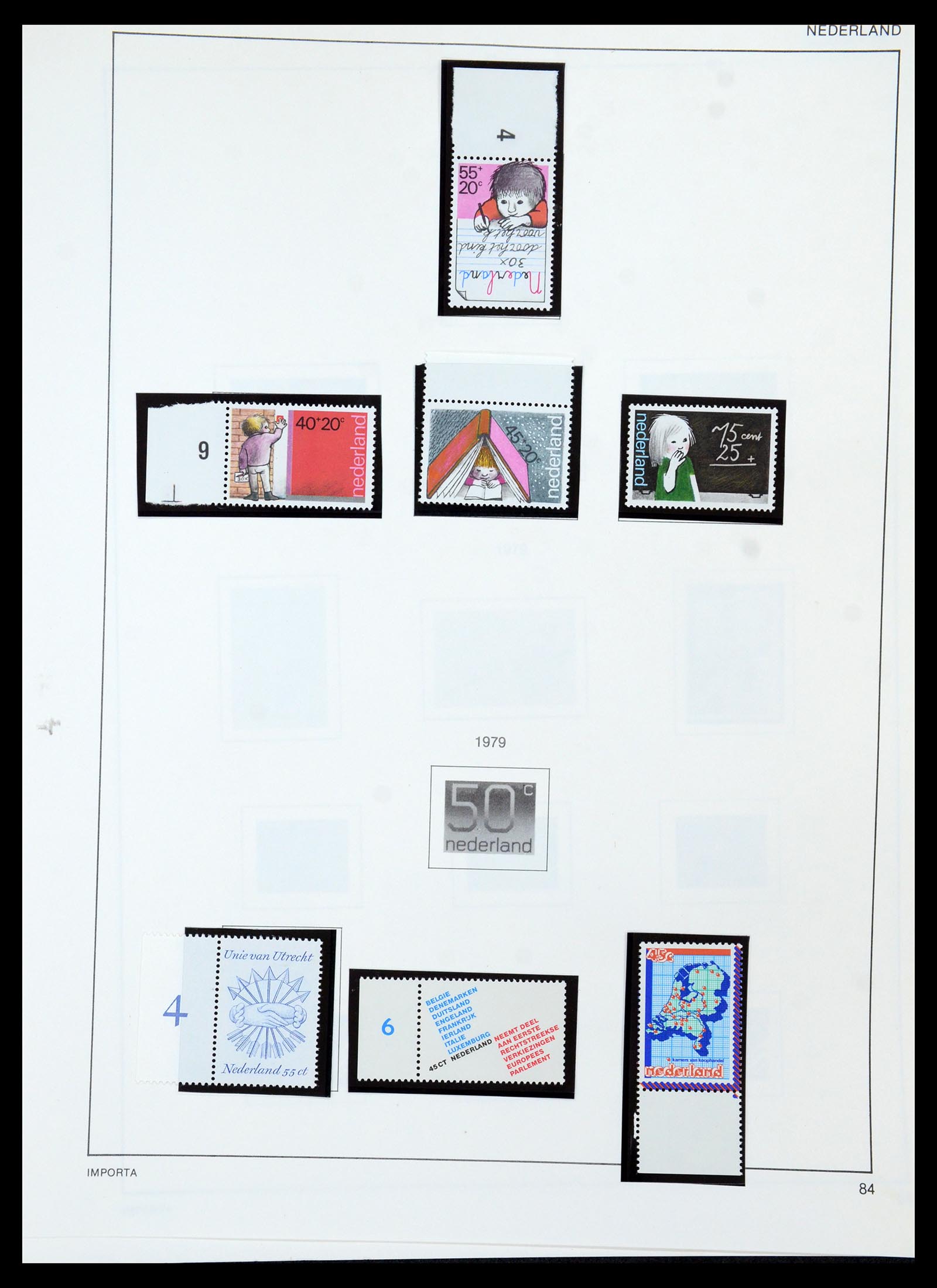 36420 083 - Postzegelverzameling 36420 Nederland 1852-1986.