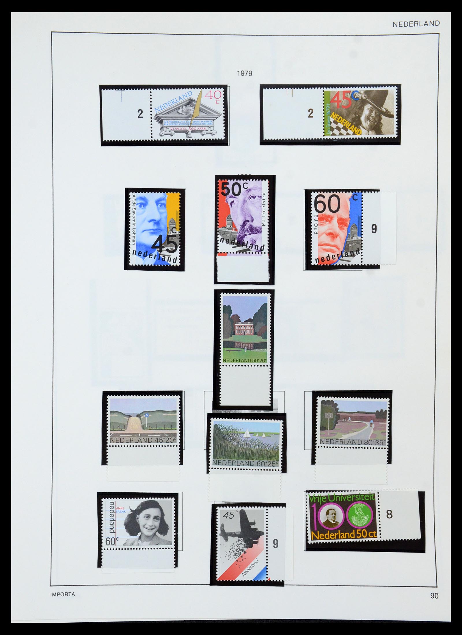 36420 086 - Postzegelverzameling 36420 Nederland 1852-1986.