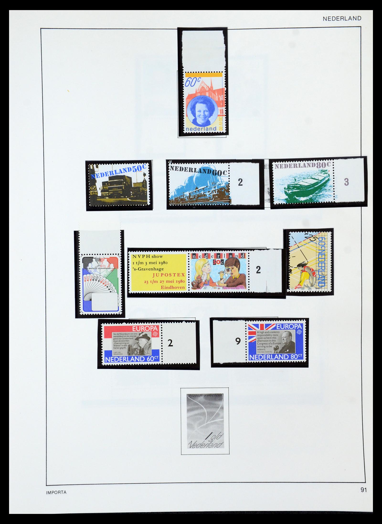 36420 087 - Postzegelverzameling 36420 Nederland 1852-1986.