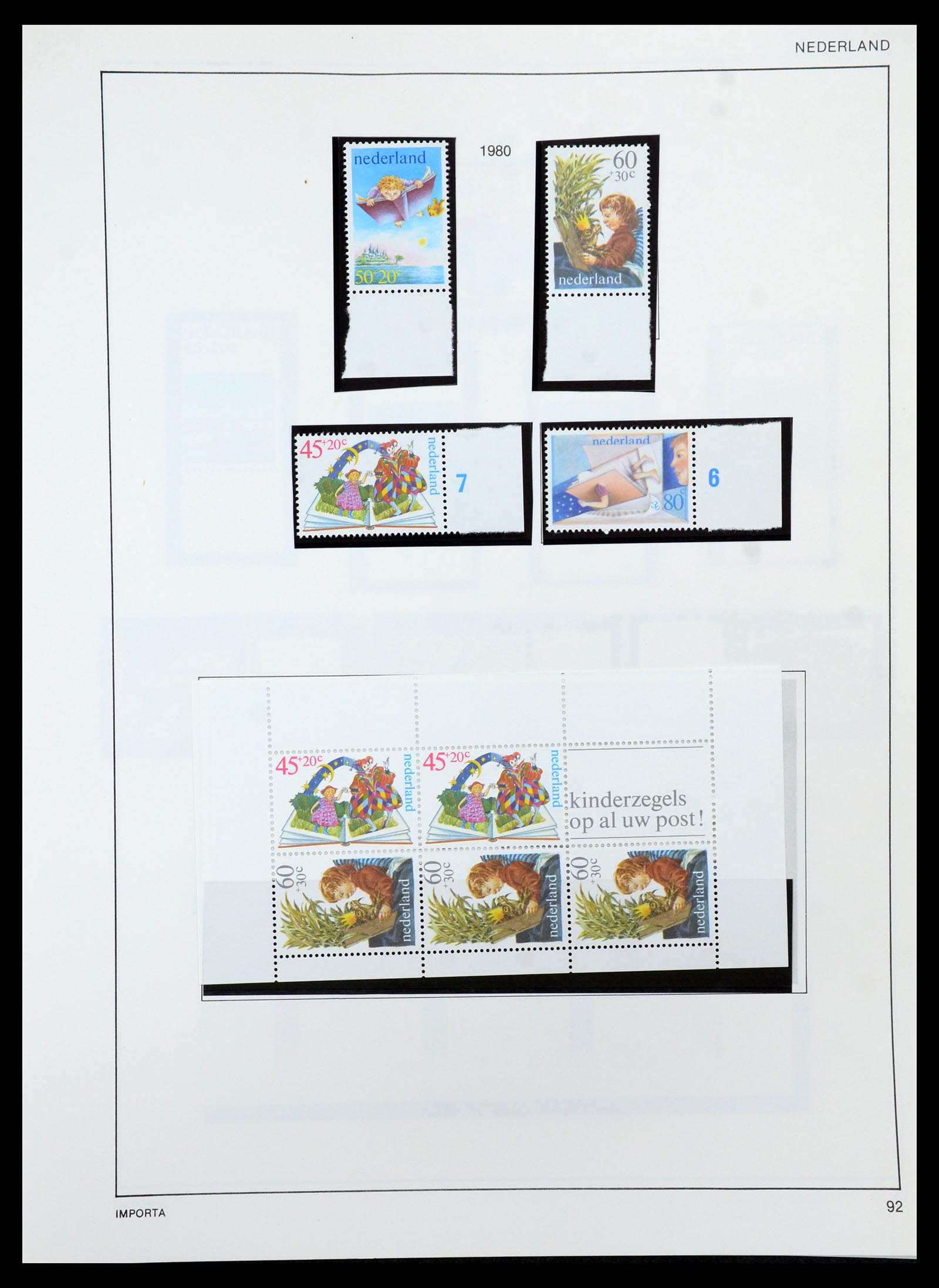36420 088 - Postzegelverzameling 36420 Nederland 1852-1986.