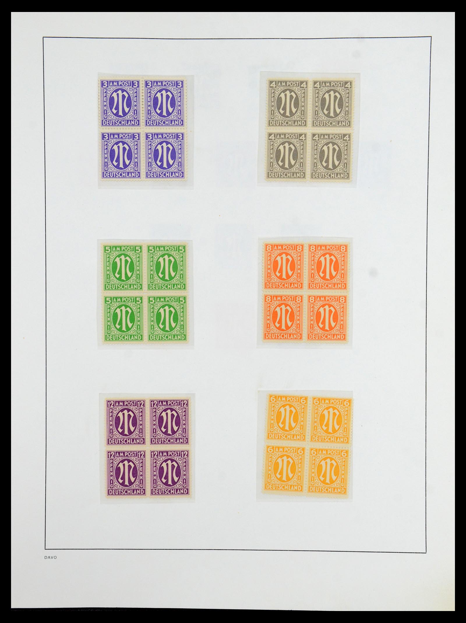 36421 003 - Stamp collection 36421 Soviet Zone 1945-1949.