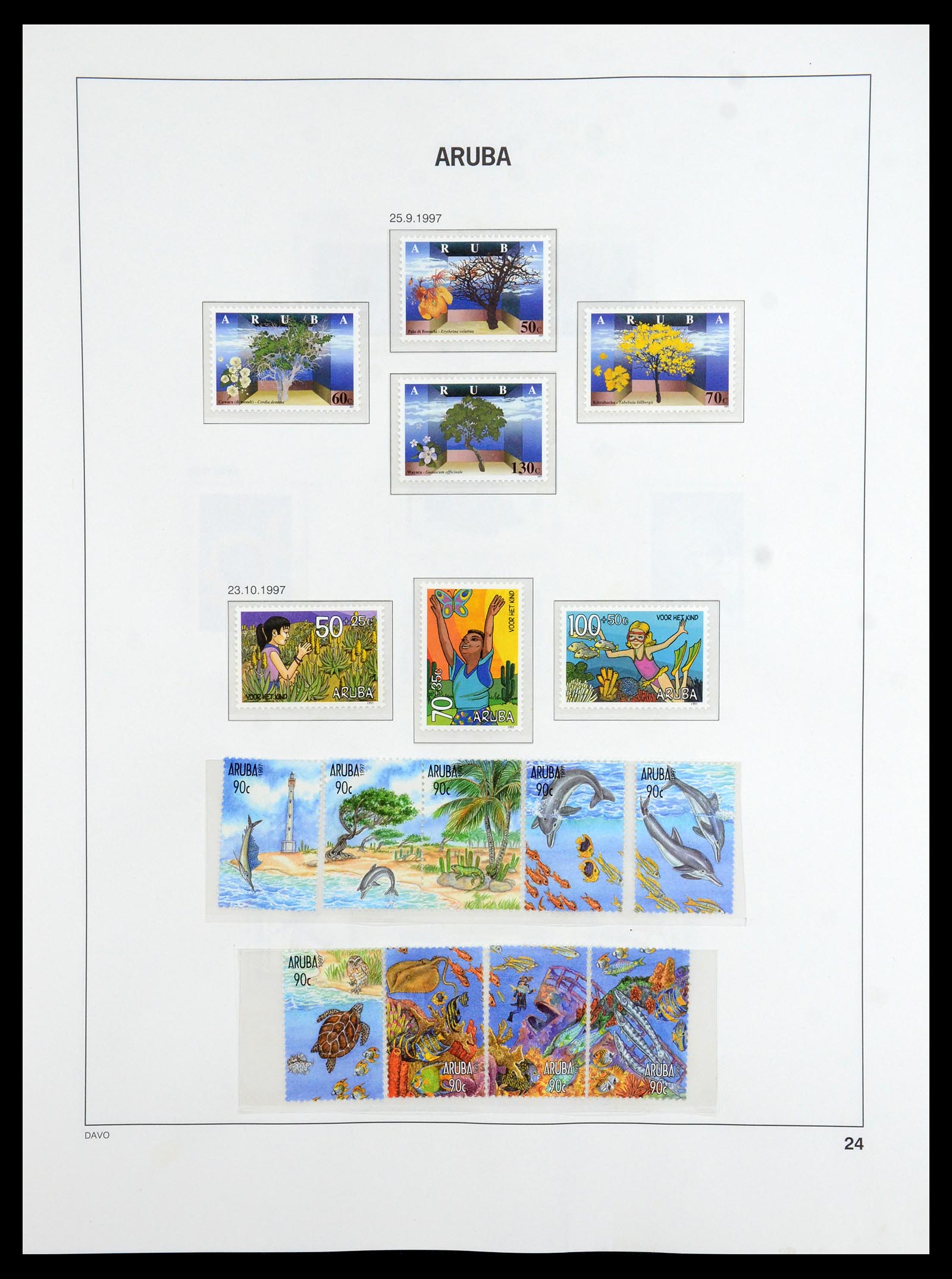 36423 082 - Postzegelverzameling 36423 Suriname 1873-1975.