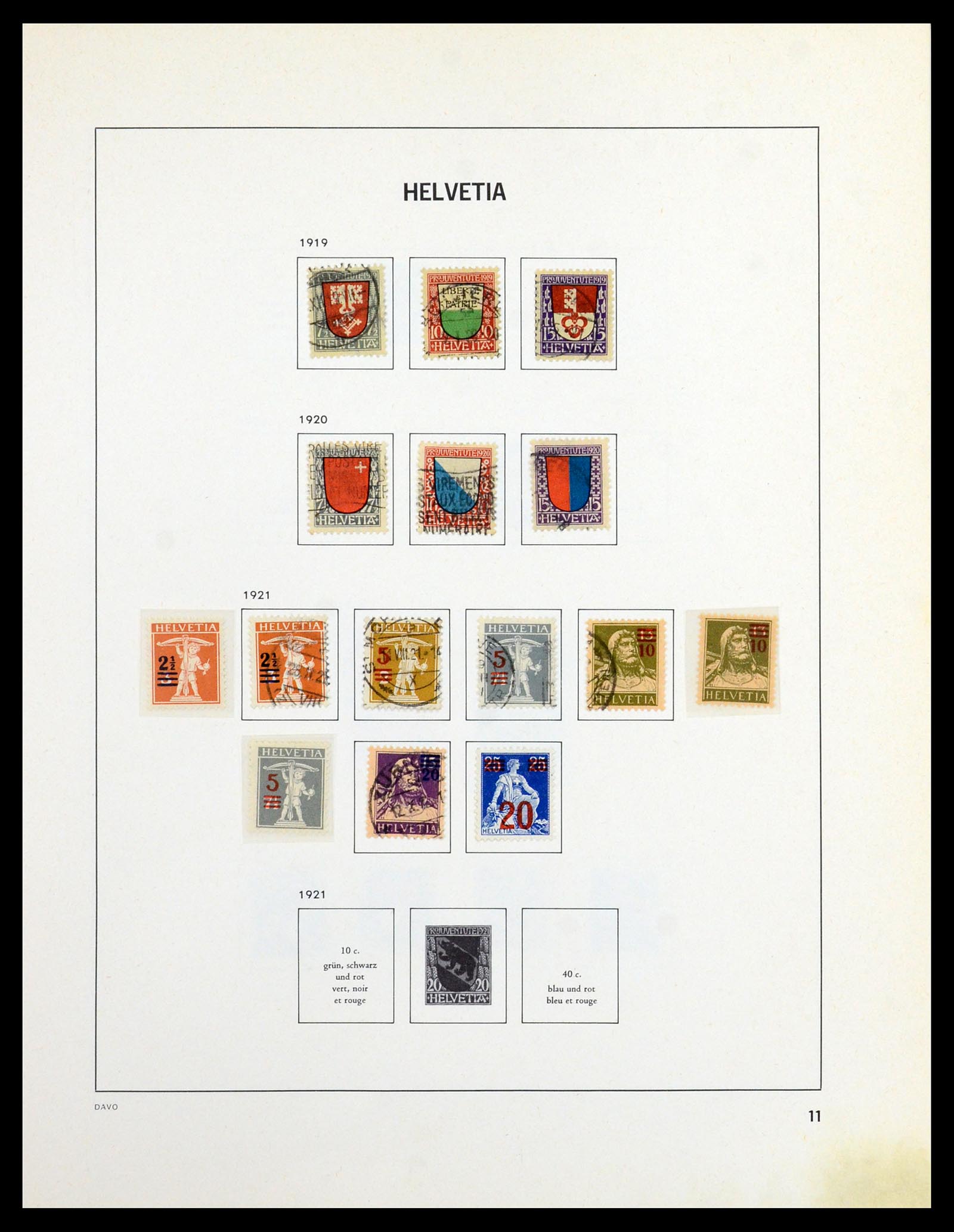 36424 009 - Stamp collection 36424 Switzerland 1854-1997.