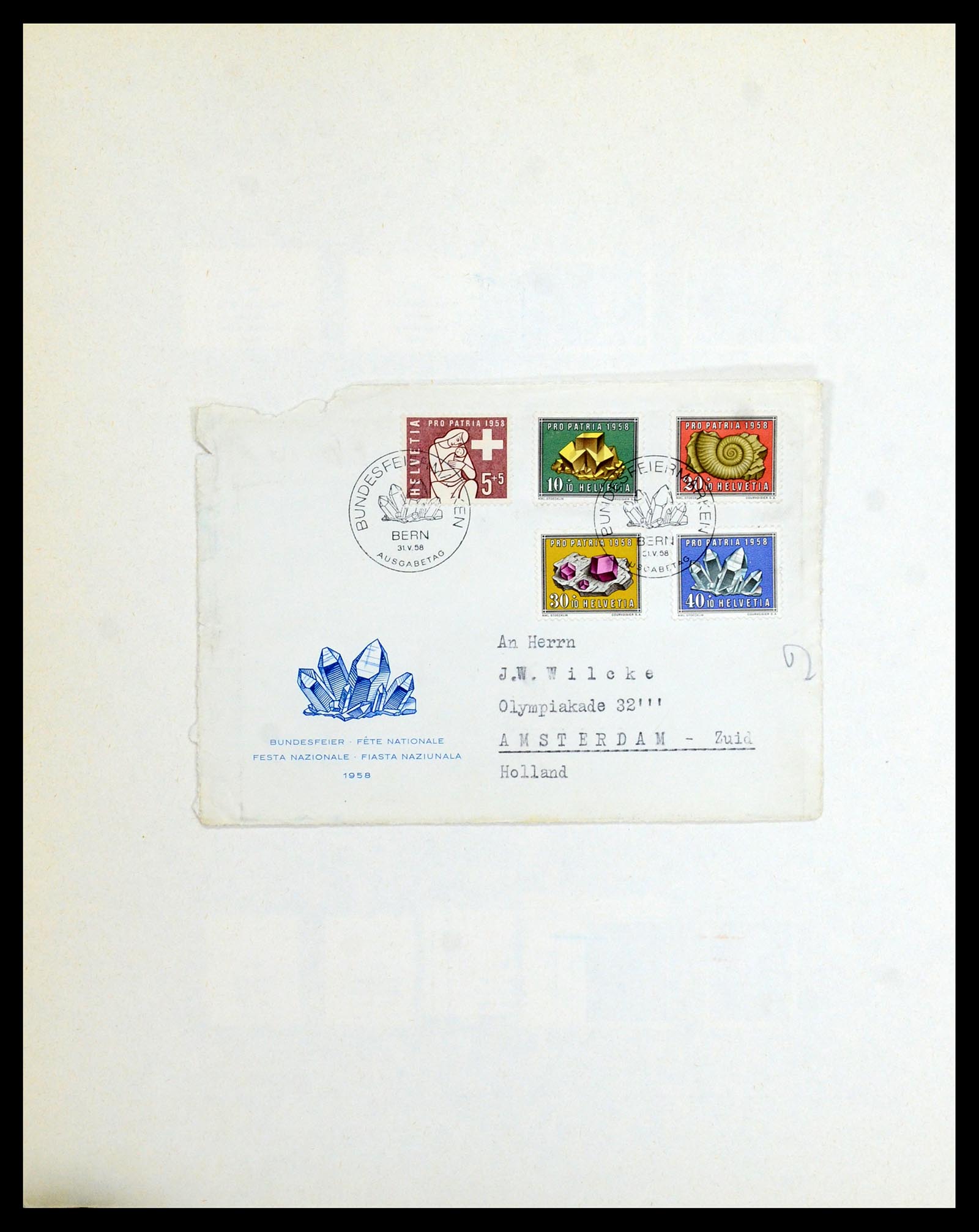 36424 042 - Stamp collection 36424 Switzerland 1854-1997.