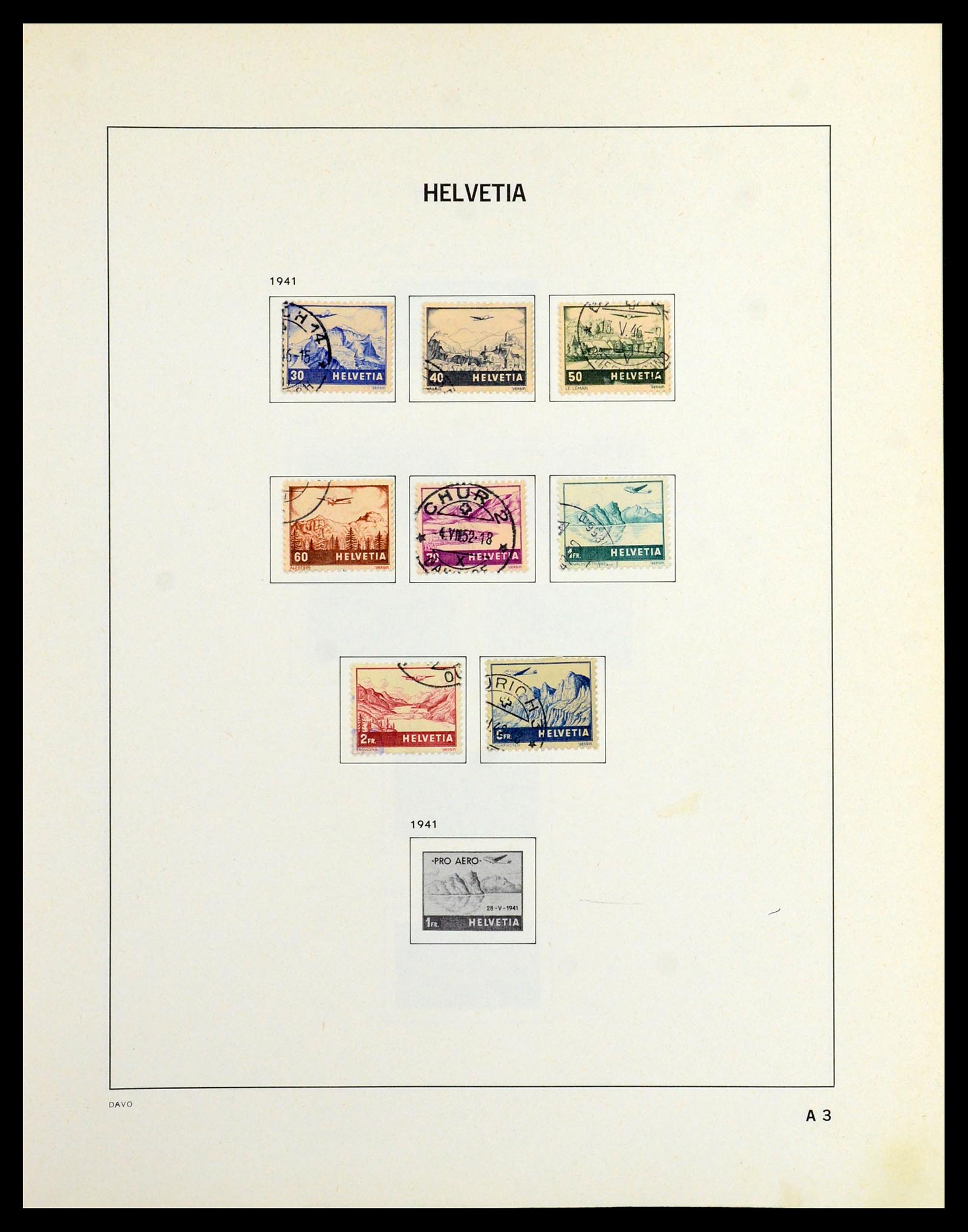 36424 121 - Stamp collection 36424 Switzerland 1854-1997.